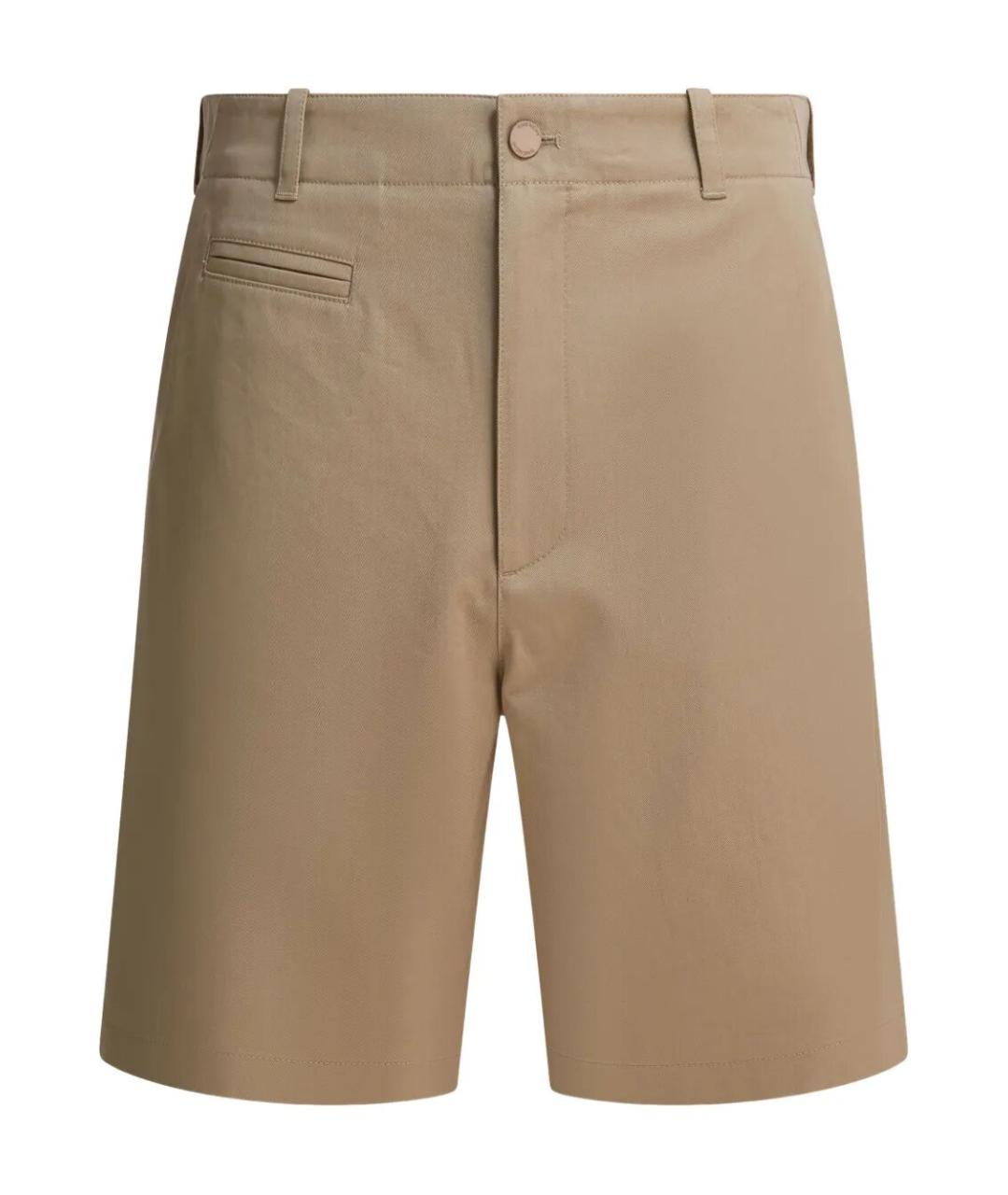 GIVENCHY Бежевые хлопковые шорты, фото 1