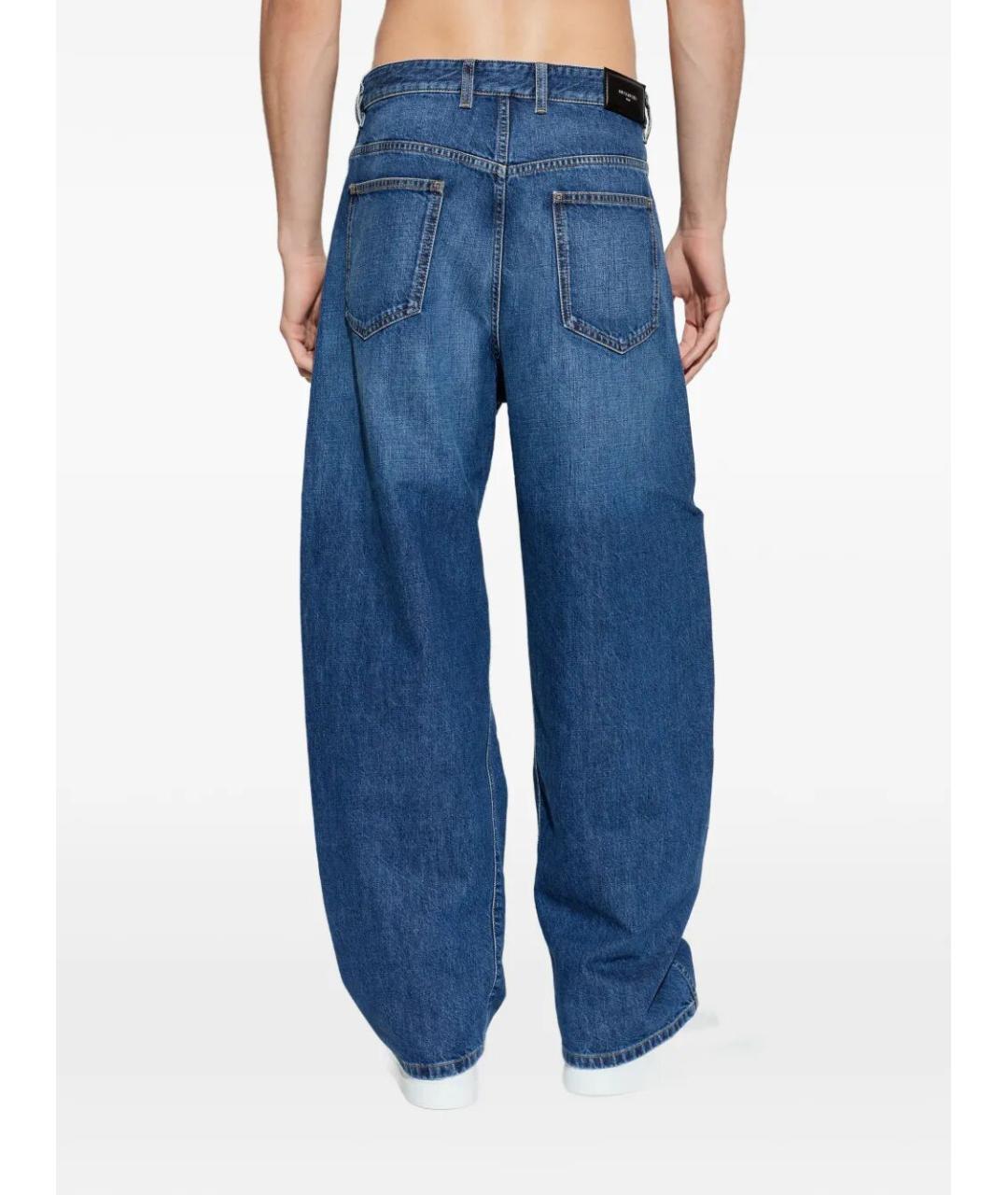 GIVENCHY Синие хлопковые прямые джинсы, фото 3