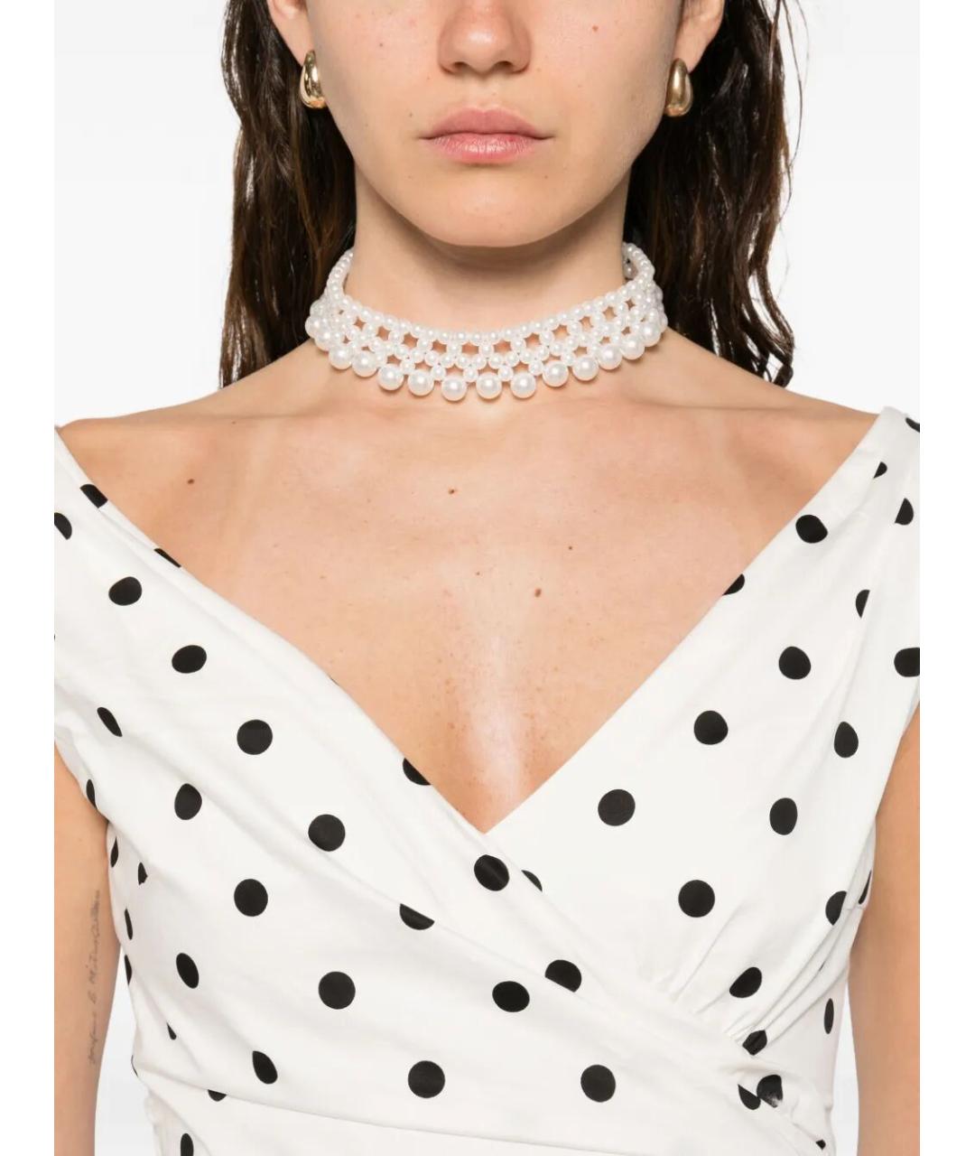 SELF-PORTRAIT Мульти хлопковое повседневное платье, фото 3