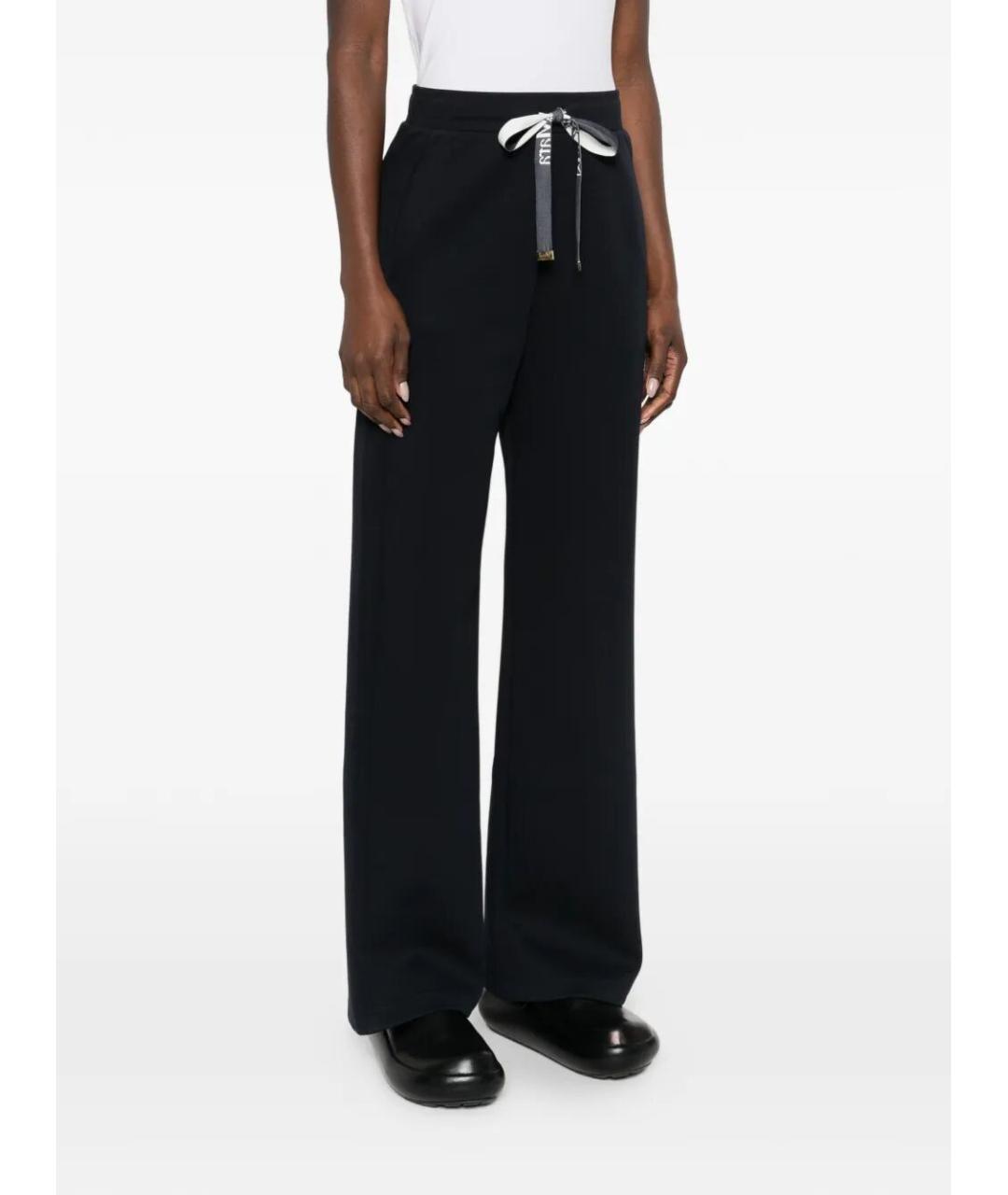 MAX MARA Черные хлопковые спортивные брюки и шорты, фото 5