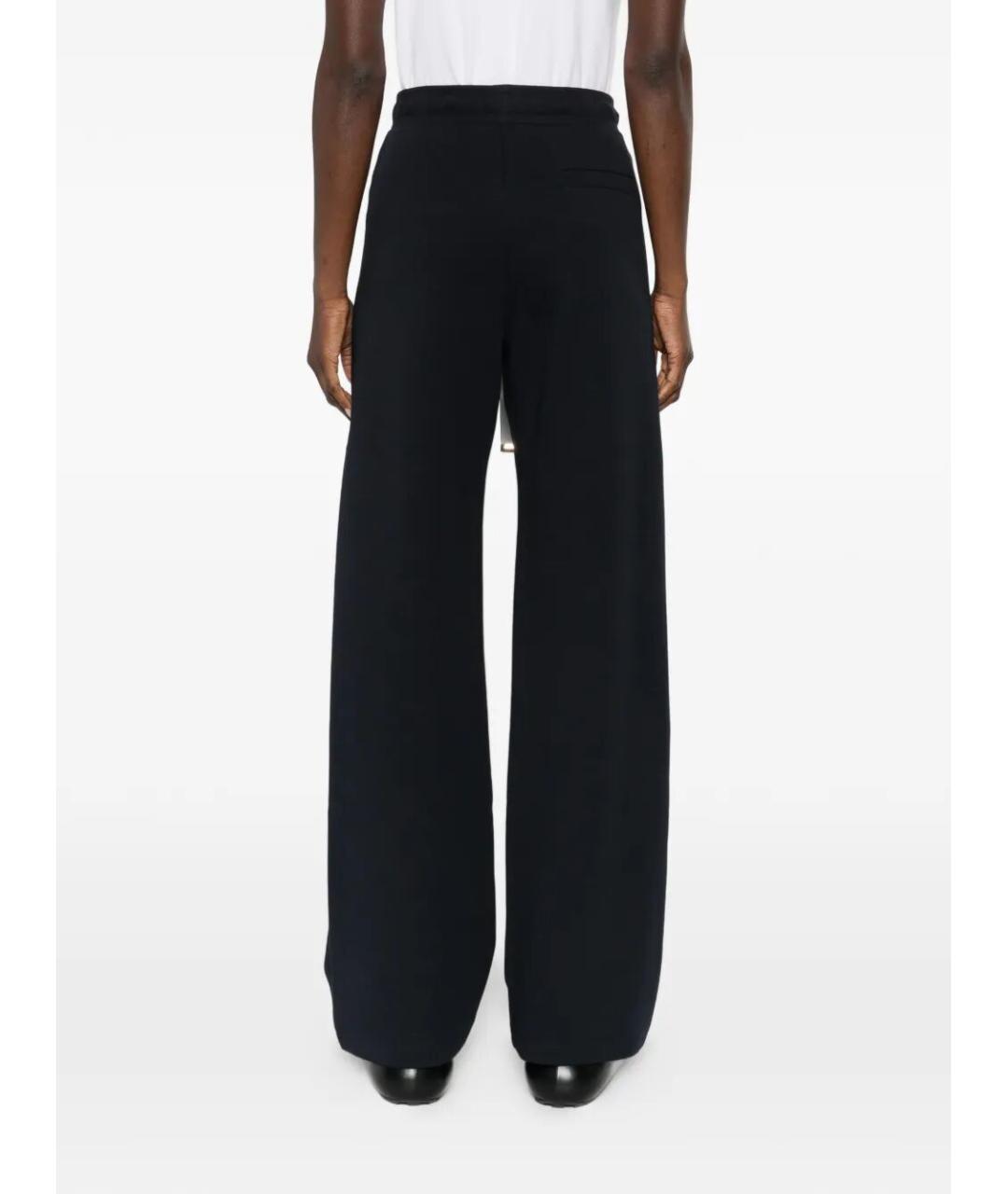 MAX MARA Черные хлопковые спортивные брюки и шорты, фото 3