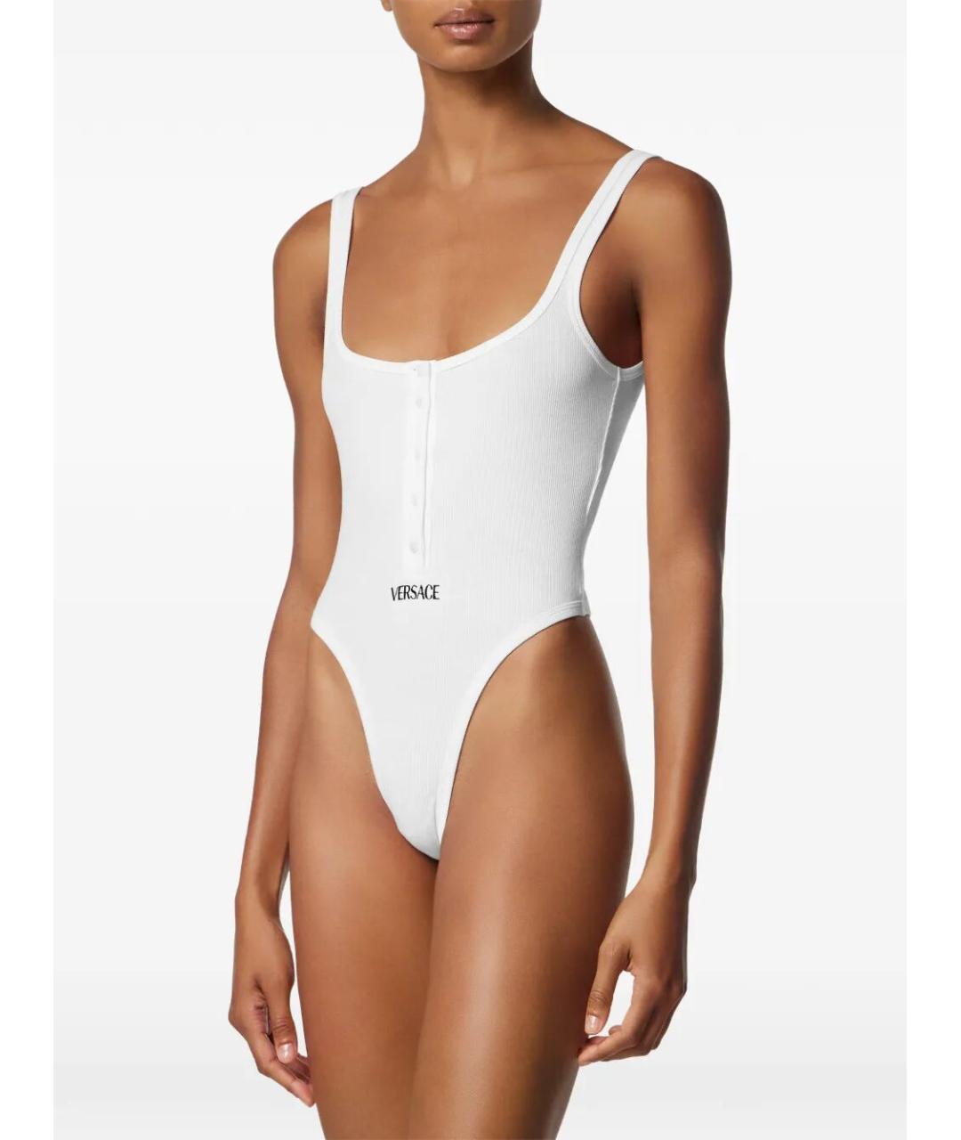 VERSACE Белое хлопковое боди, фото 5