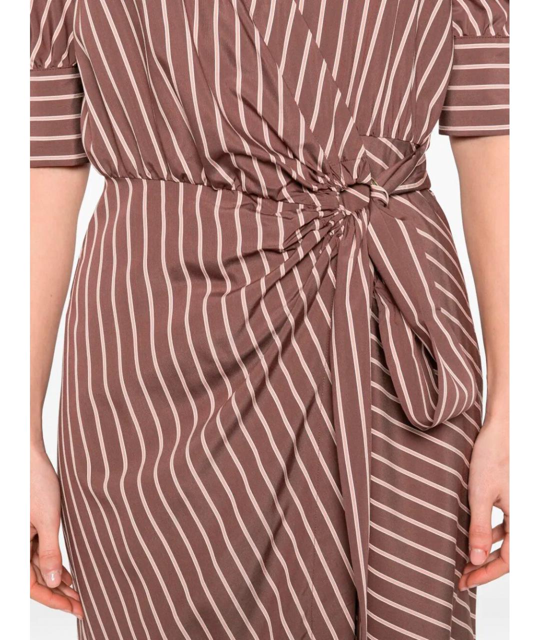 PINKO Мульти вискозное платье, фото 4