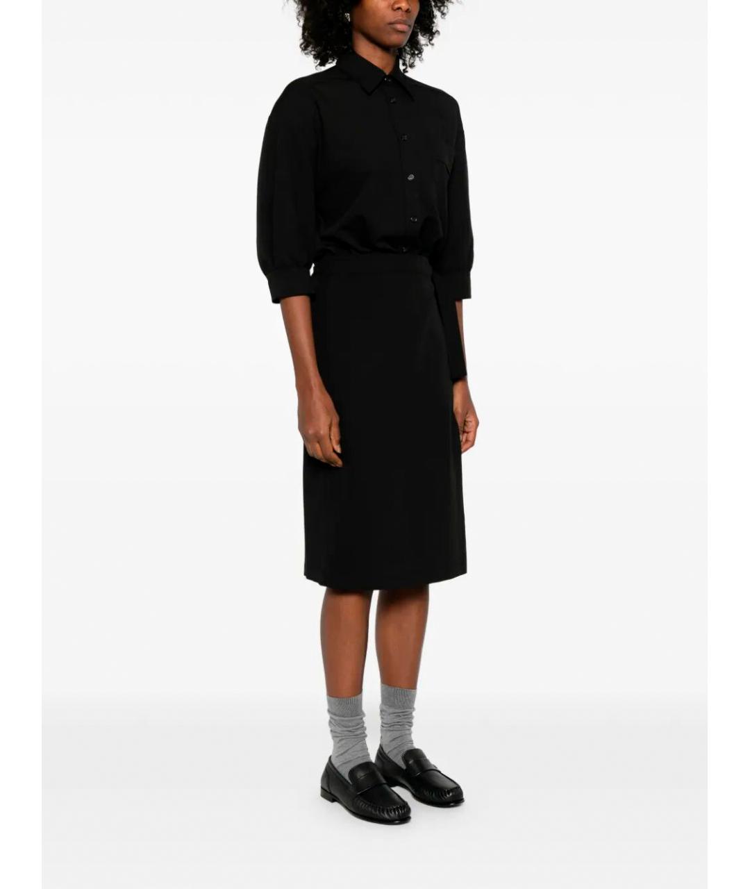 PINKO Черное полиэстеровое платье, фото 4