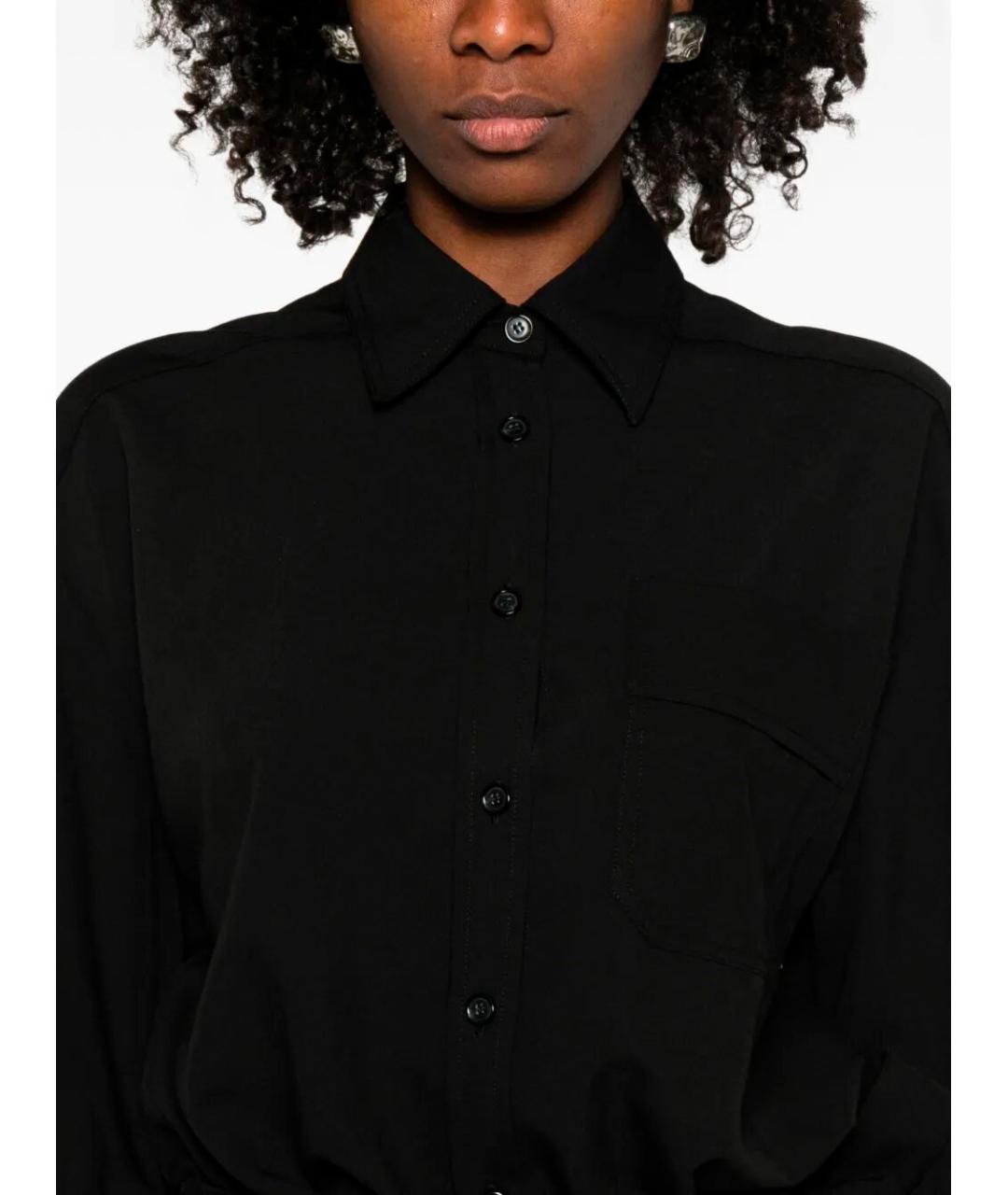 PINKO Черное полиэстеровое платье, фото 3