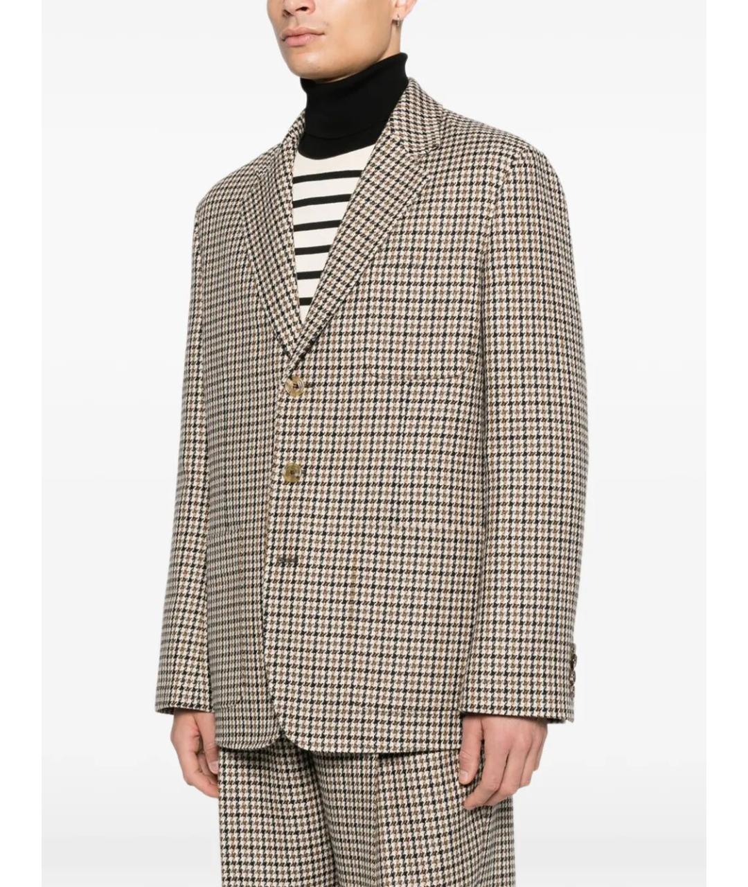 VALENTINO Мульти шерстяной пиджак, фото 5