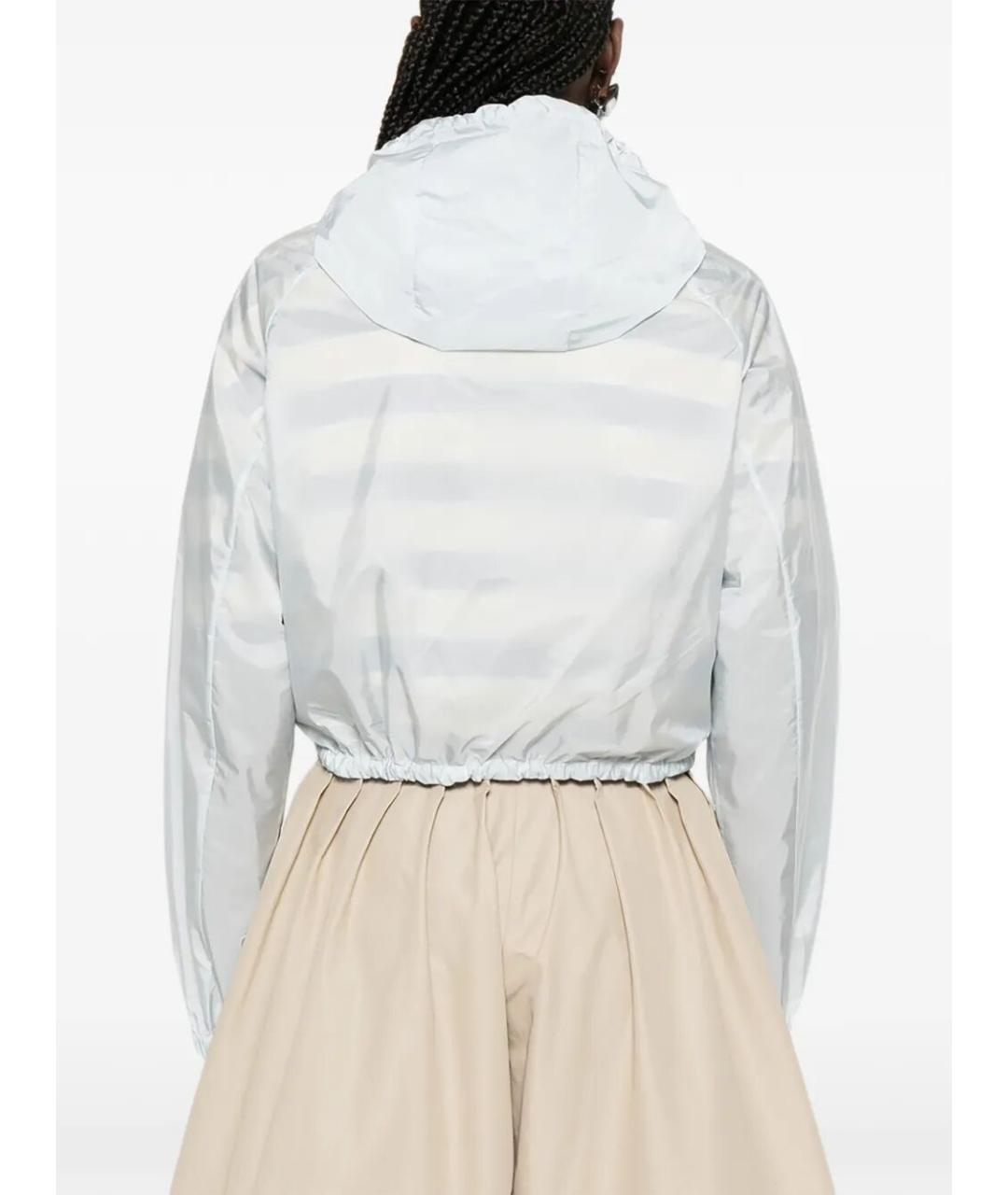 PRADA Белая полиамидовая куртка, фото 5
