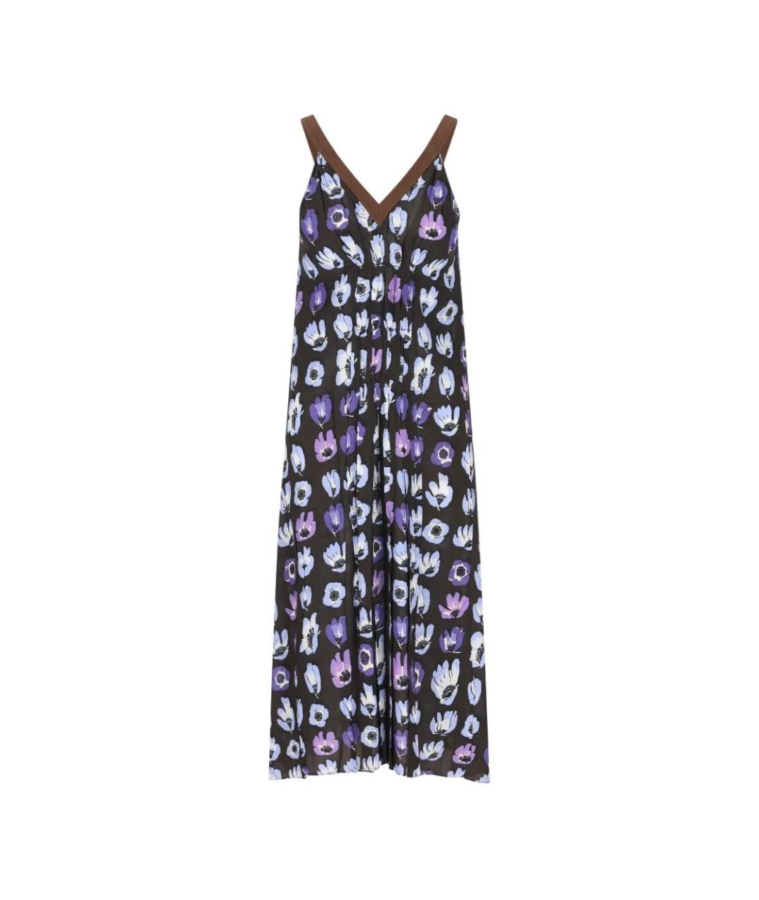 PRADA Мульти вискозное повседневное платье, фото 1