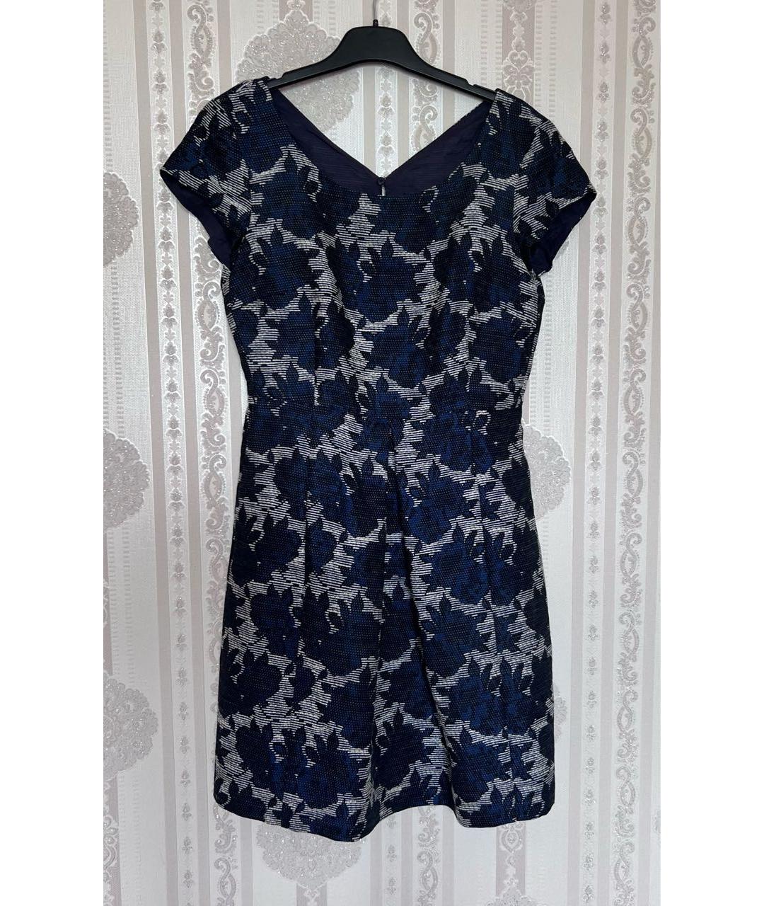 WEEKEND MAX MARA Темно-синее повседневное платье, фото 4