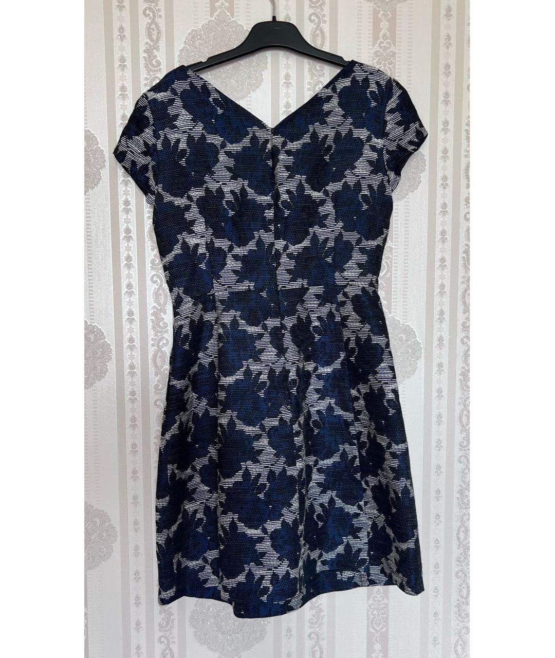 WEEKEND MAX MARA Темно-синее повседневное платье, фото 2