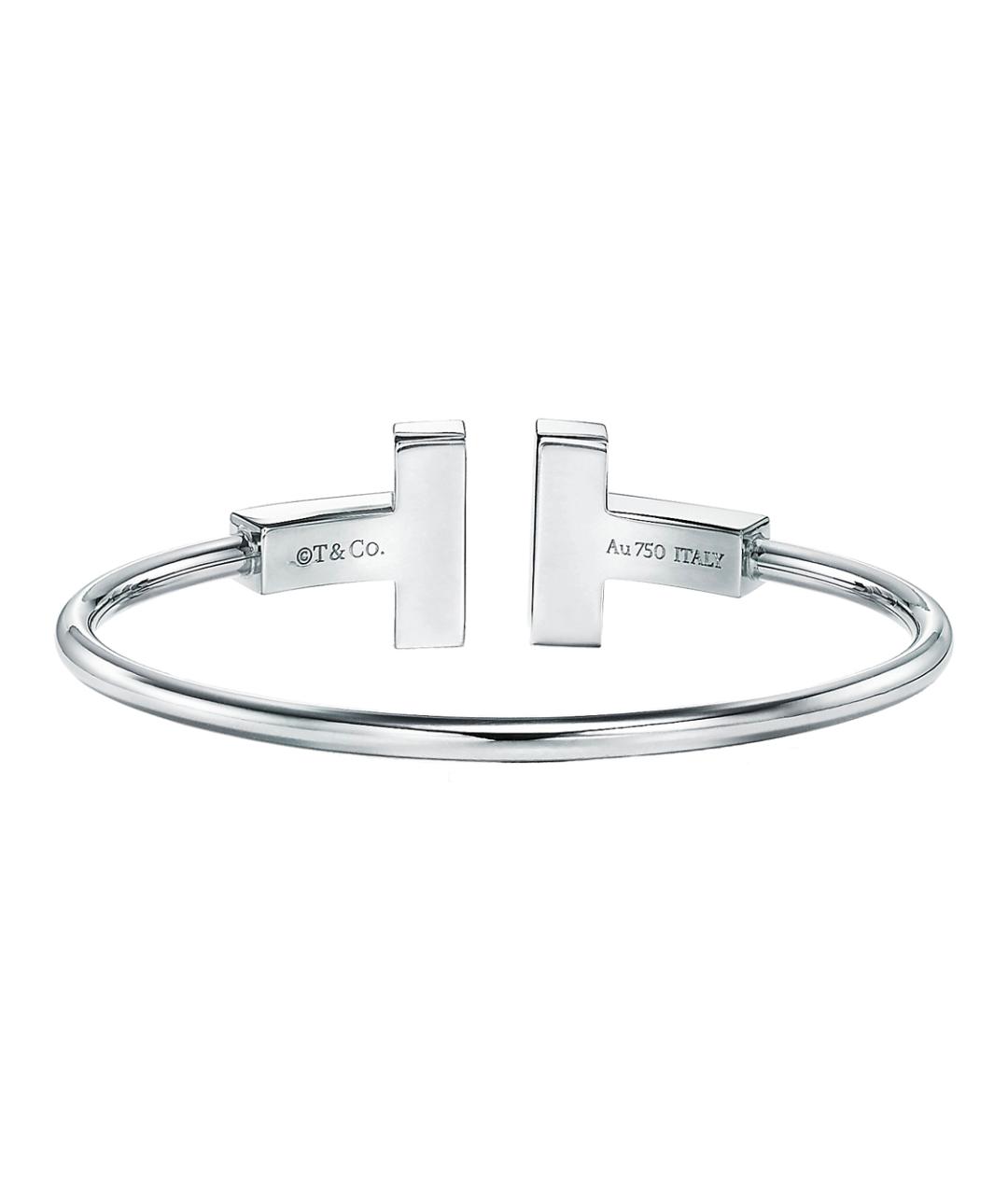 TIFFANY&CO Серебрянный браслет из белого золота, фото 3