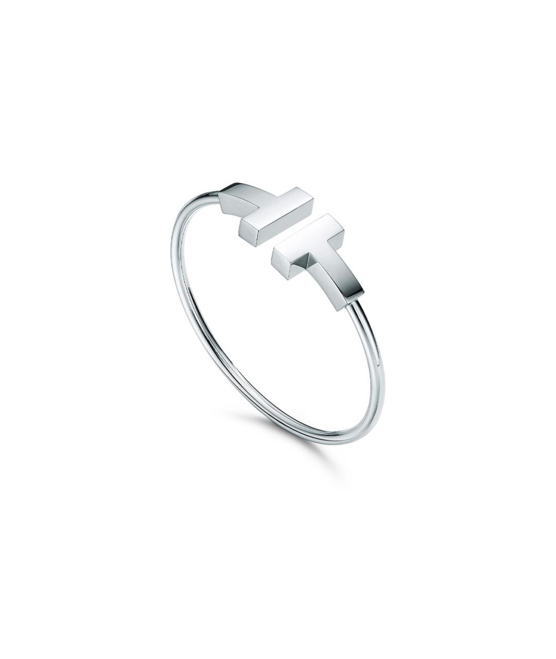 TIFFANY&CO Серебрянный браслет из белого золота, фото 2