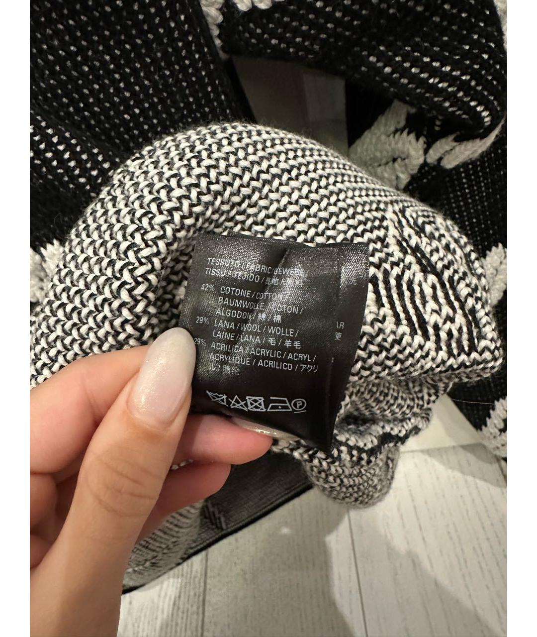 BALENCIAGA Черный хлопковый джемпер / свитер, фото 5