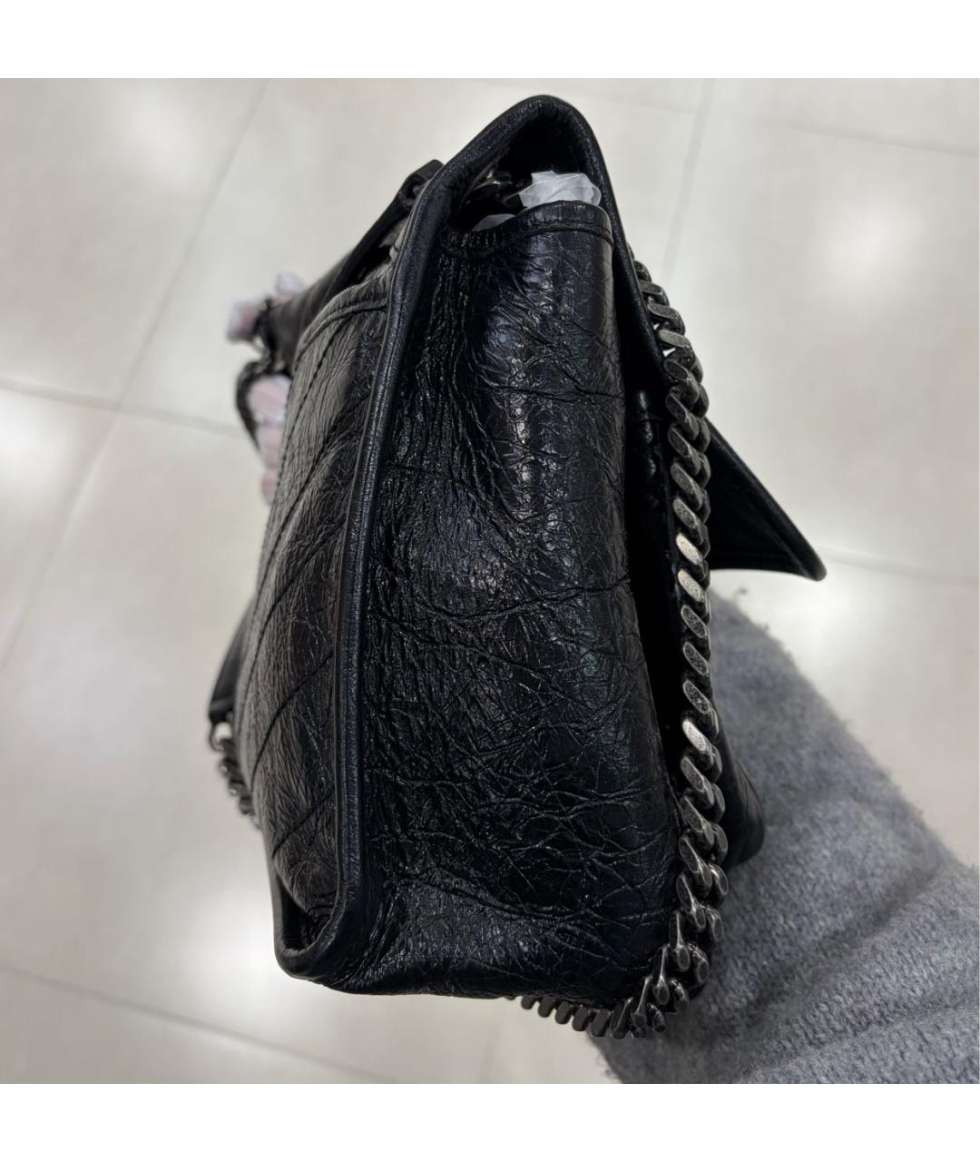 SAINT LAURENT Кожаная сумка через плечо, фото 4