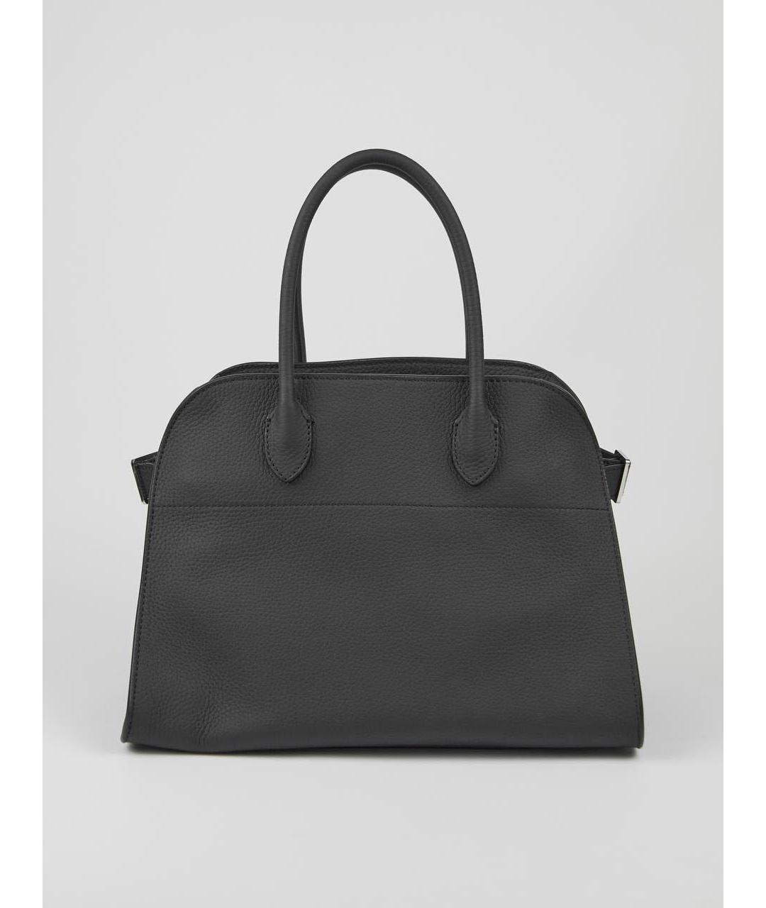 THE ROW Черная кожаная сумка тоут, фото 2