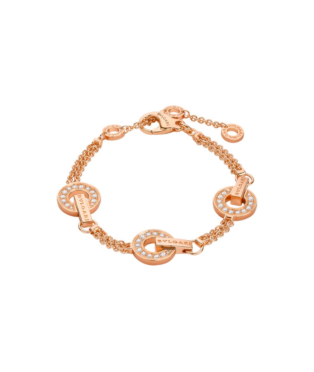 BVLGARI Золотой браслет из розового золота, фото 2