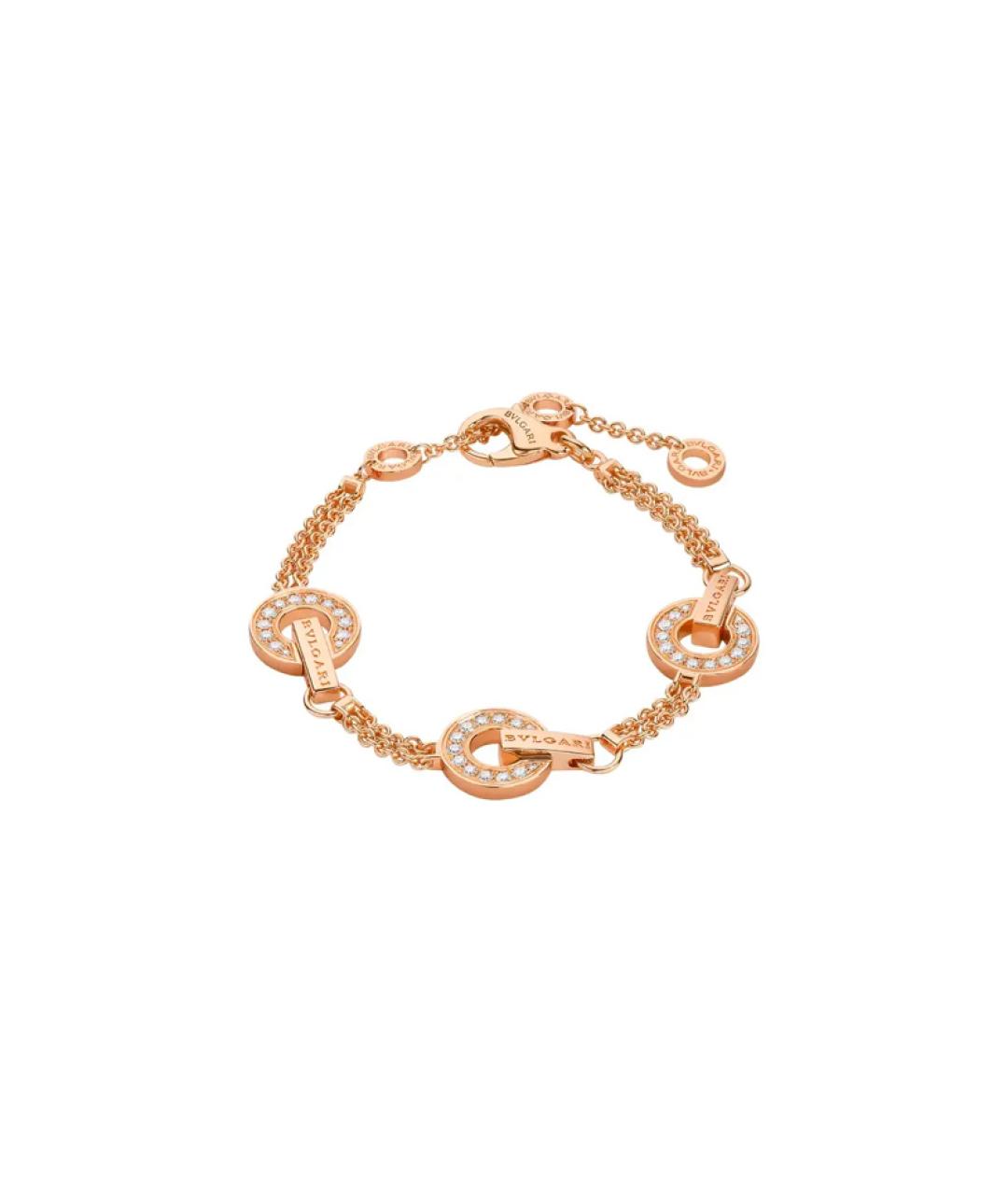 BVLGARI Золотой браслет из розового золота, фото 5