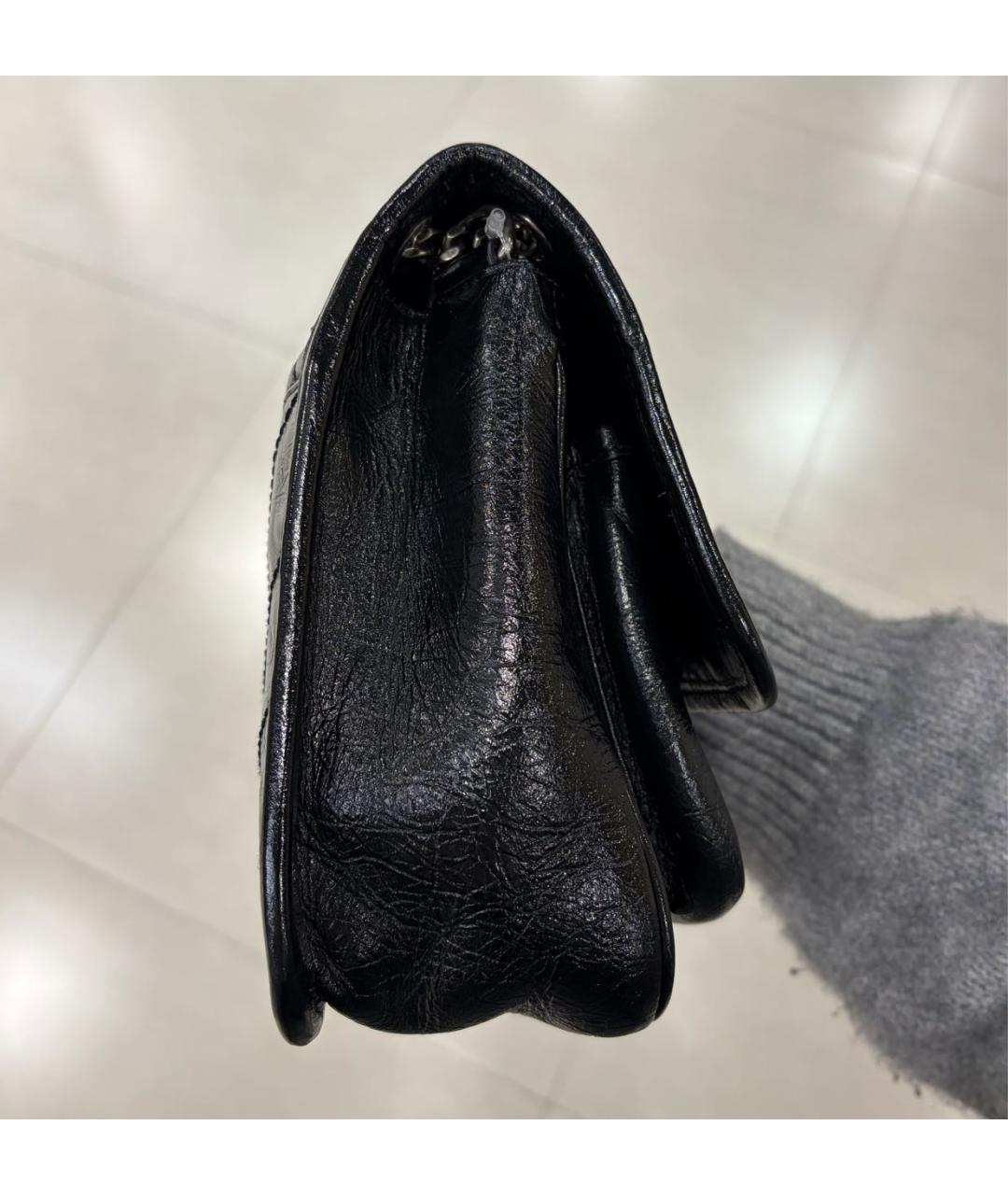 SAINT LAURENT Кожаная сумка через плечо, фото 4