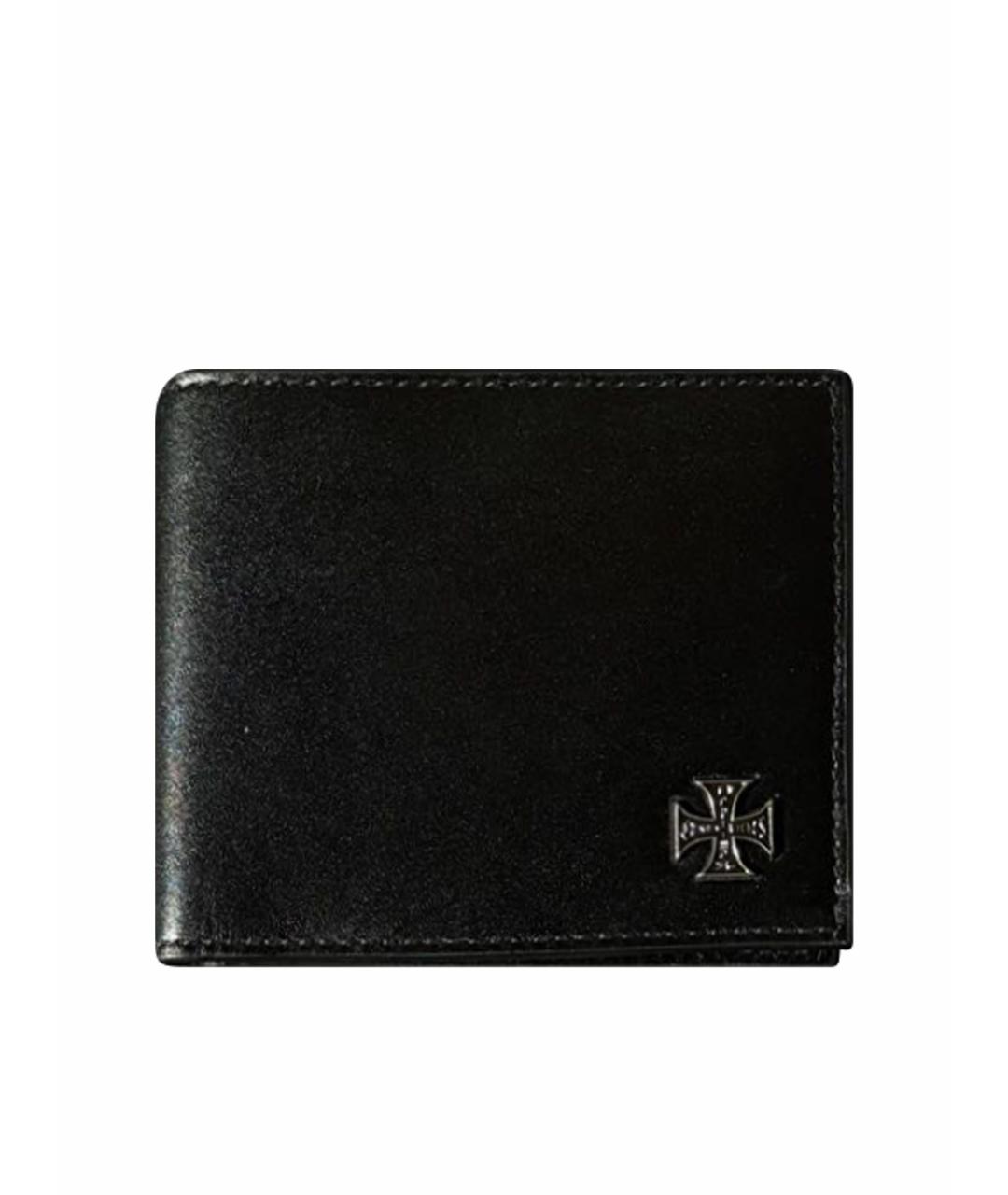 Enfants Riches Déprimés Черный кожаный кошелек, фото 1