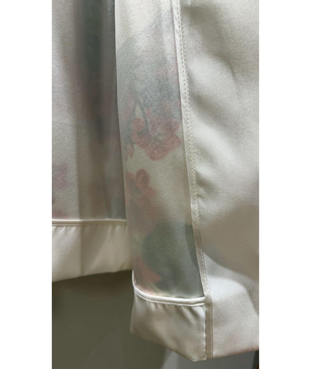 DOLCE&GABBANA Мульти шелковое пальто, фото 7