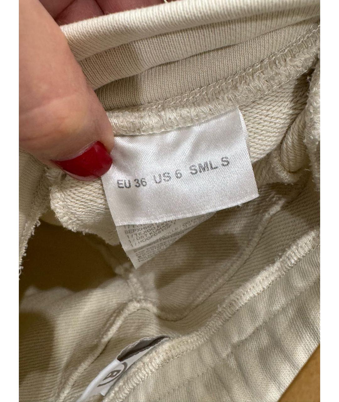 BOGNER Бежевые хлопковые спортивные брюки и шорты, фото 4