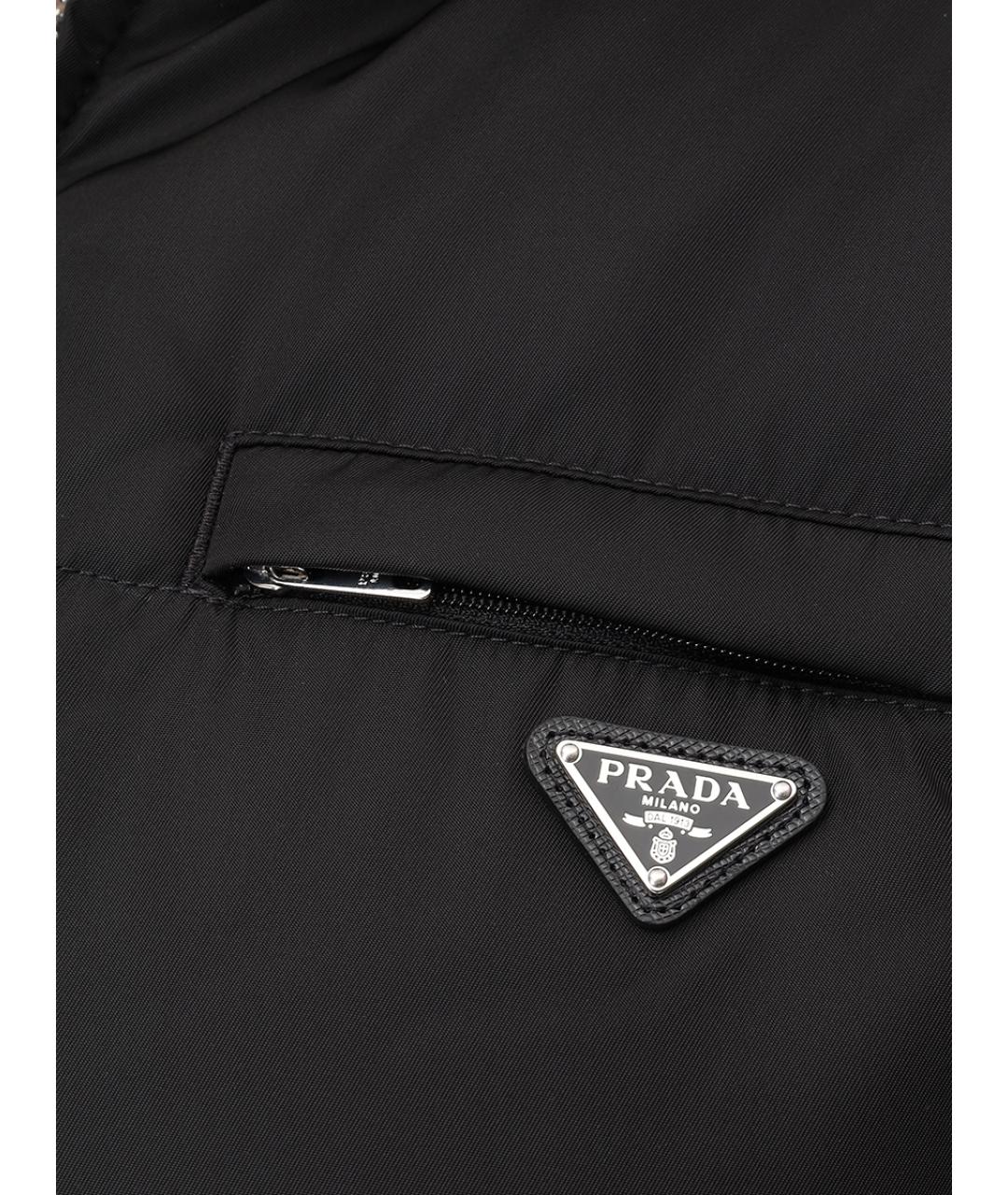 PRADA Черный пуховик, фото 5