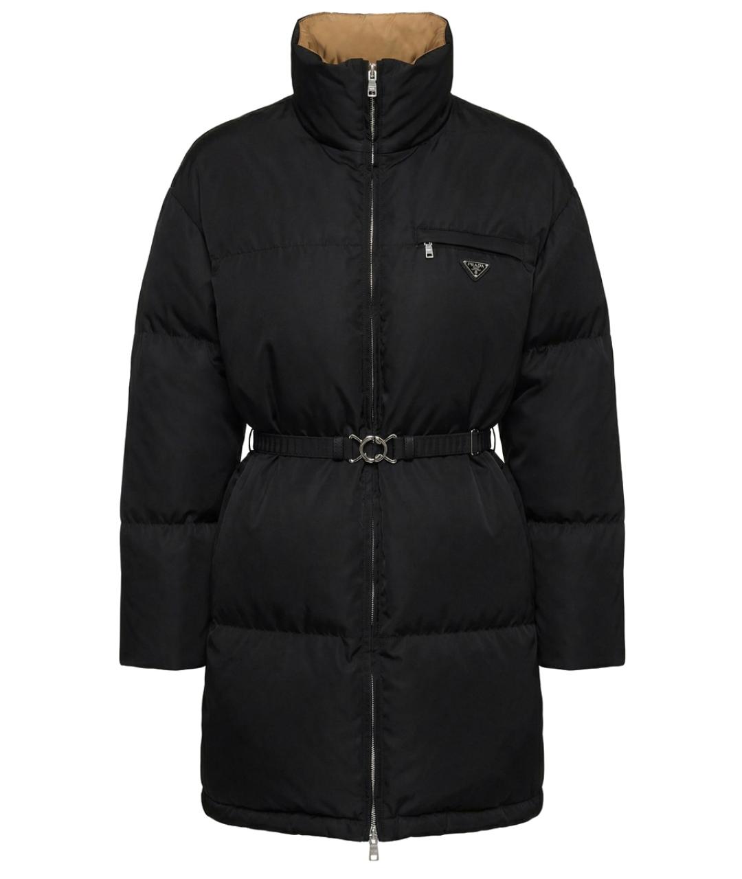 PRADA Черный пуховик, фото 1