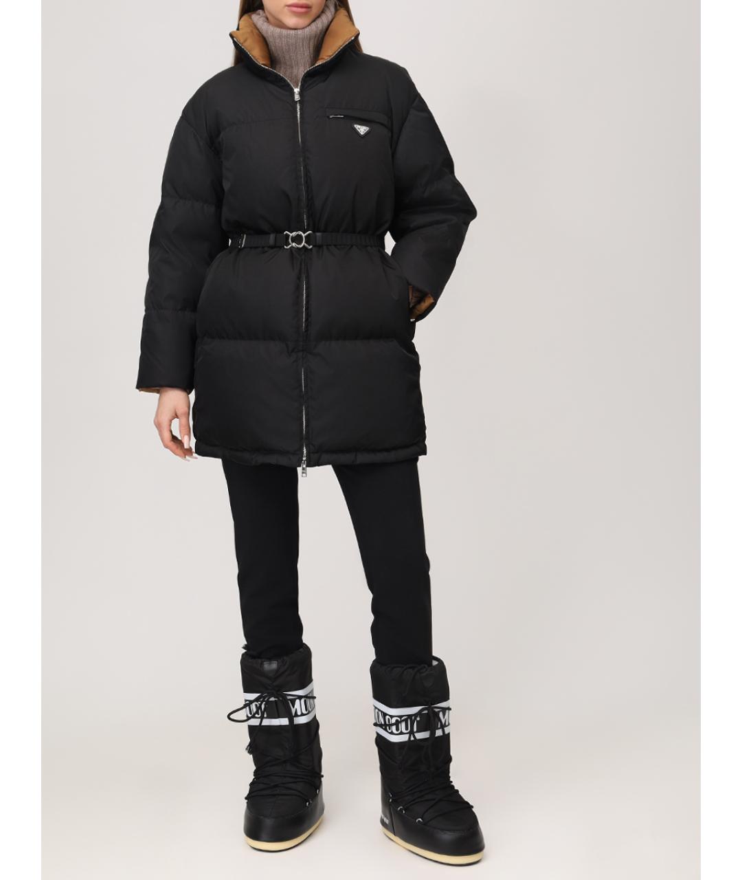 PRADA Черный пуховик, фото 2