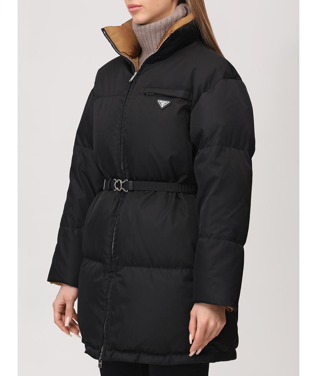 PRADA Черный пуховик, фото 4