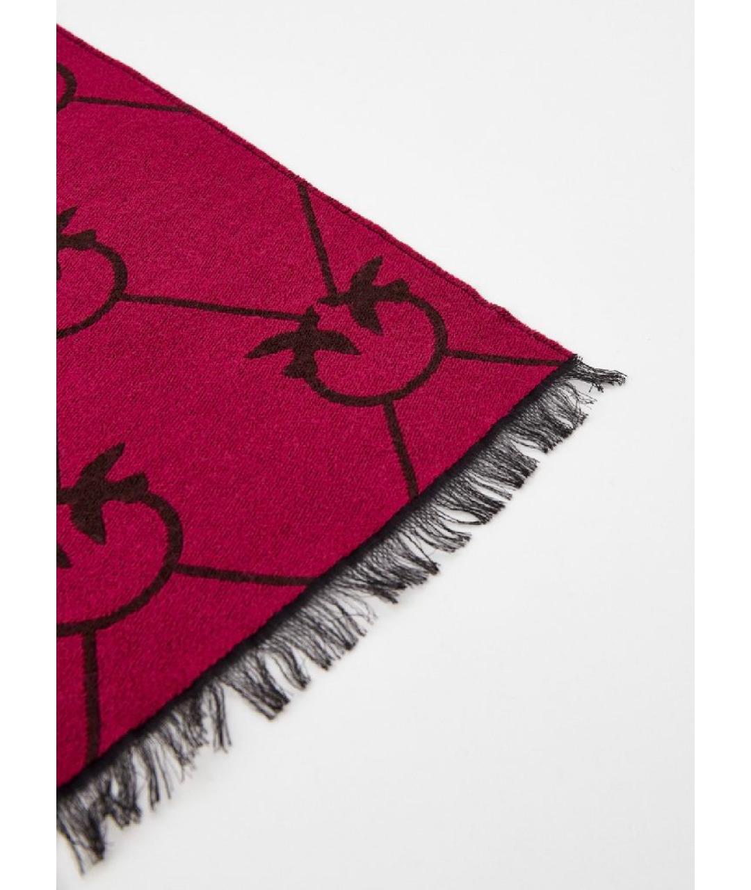 PINKO Фуксия шерстяной шарф, фото 2