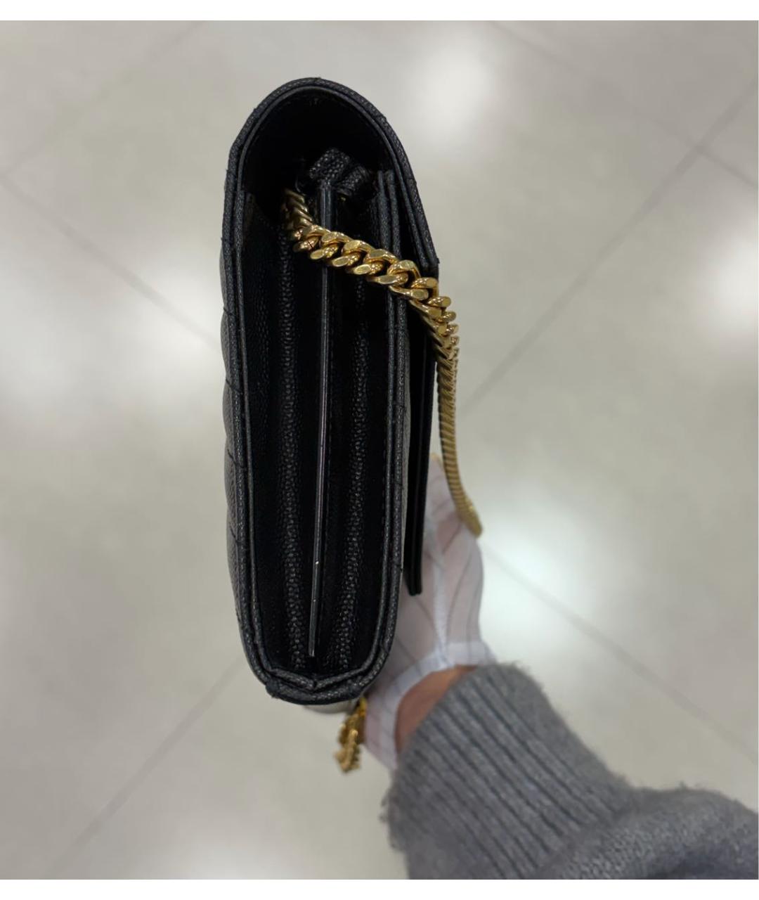 SAINT LAURENT Кожаная сумка через плечо, фото 4