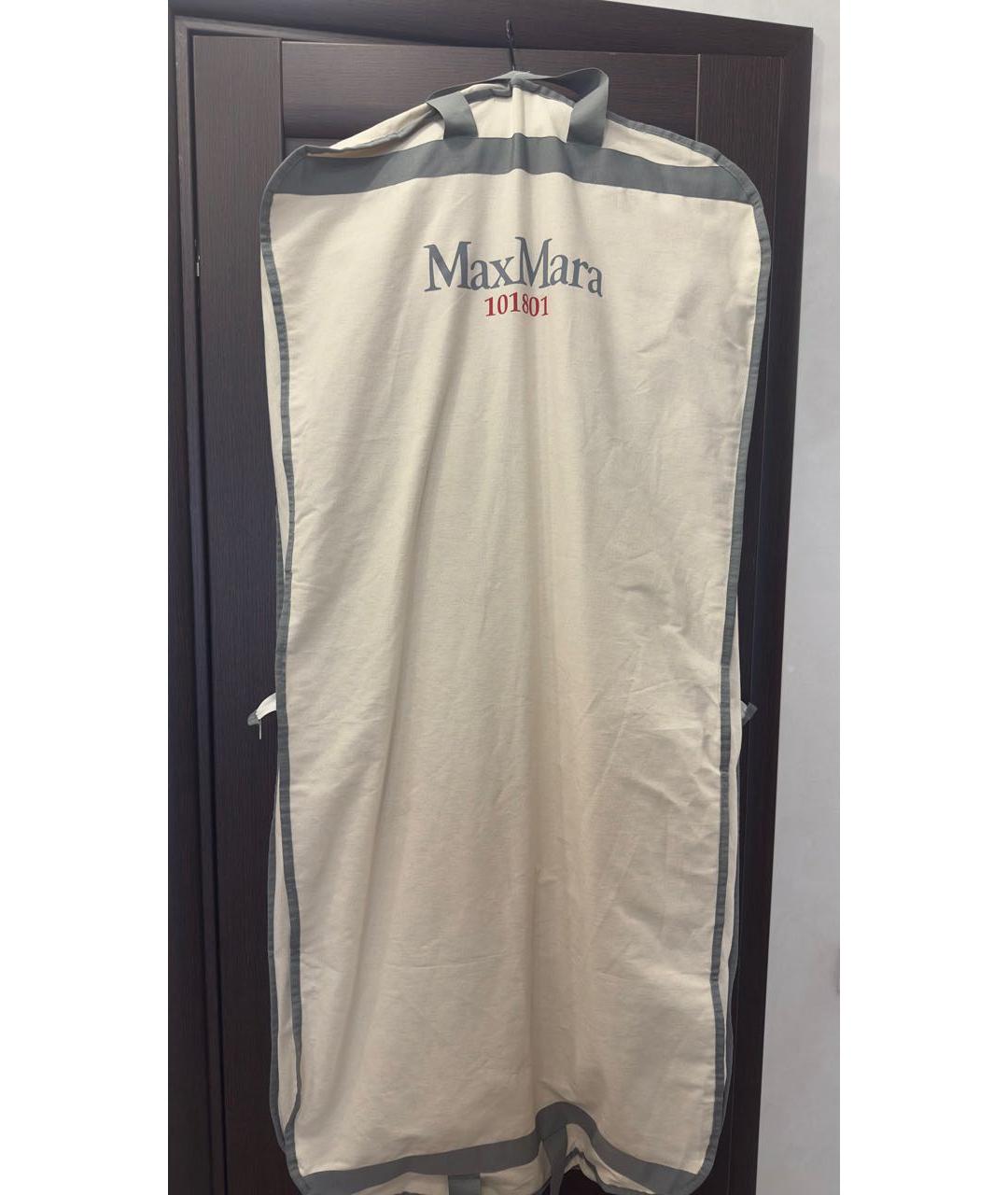 'S MAX MARA Бежевое кашемировое пальто, фото 4