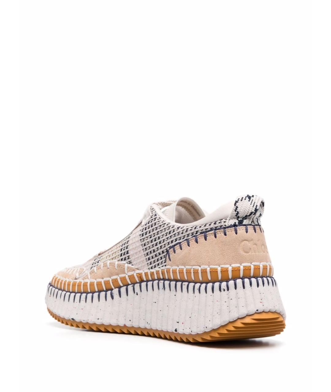 CHLOE Мульти текстильные кроссовки, фото 3