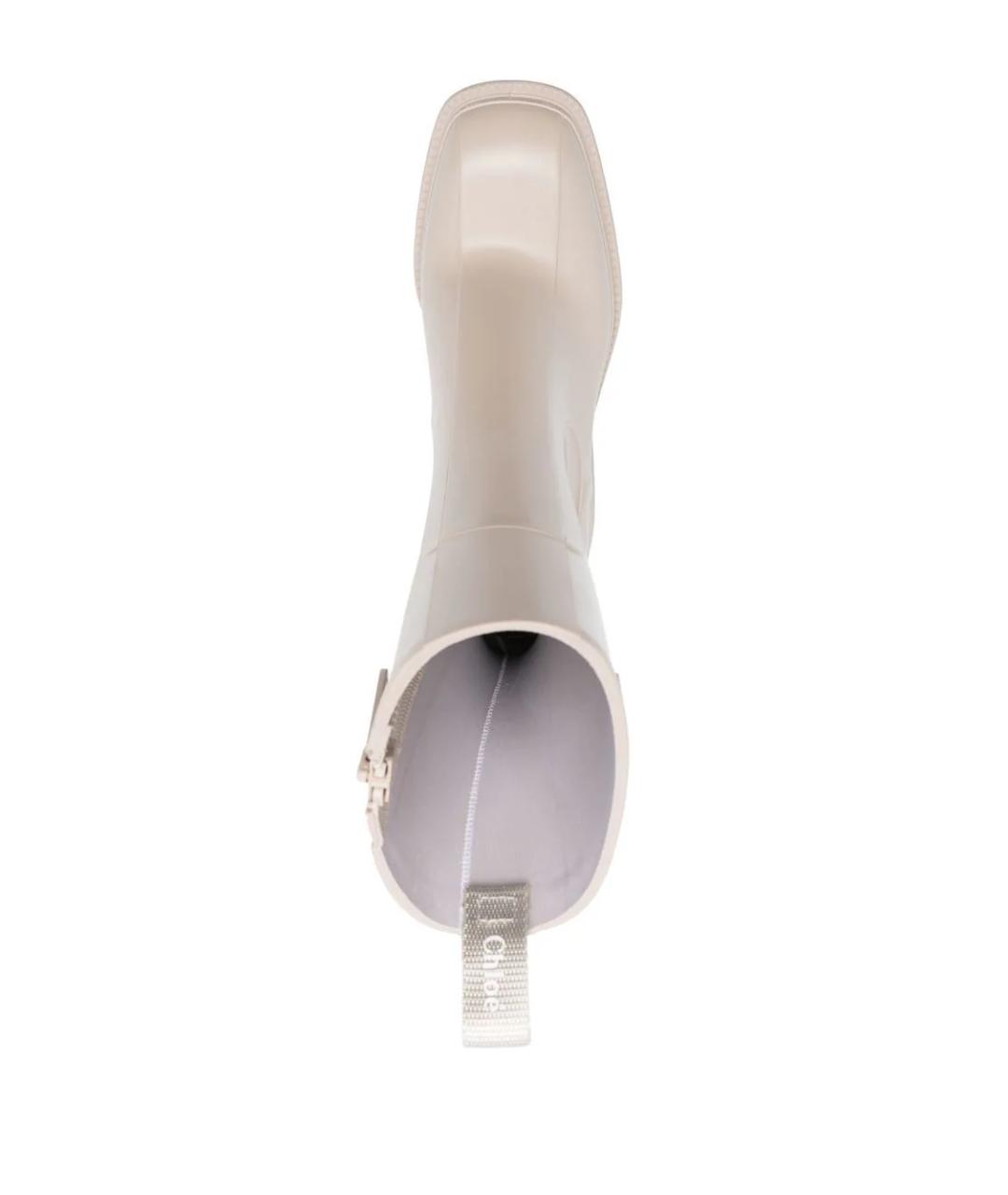 CHLOE Бежевые резиновые сапоги, фото 3