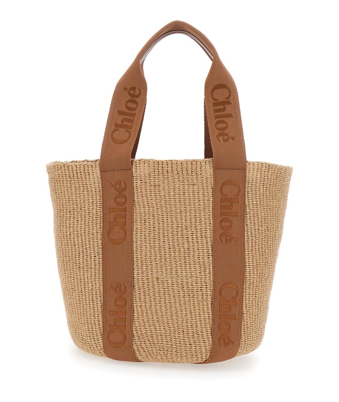 CHLOE Бежевая сумка тоут, фото 4