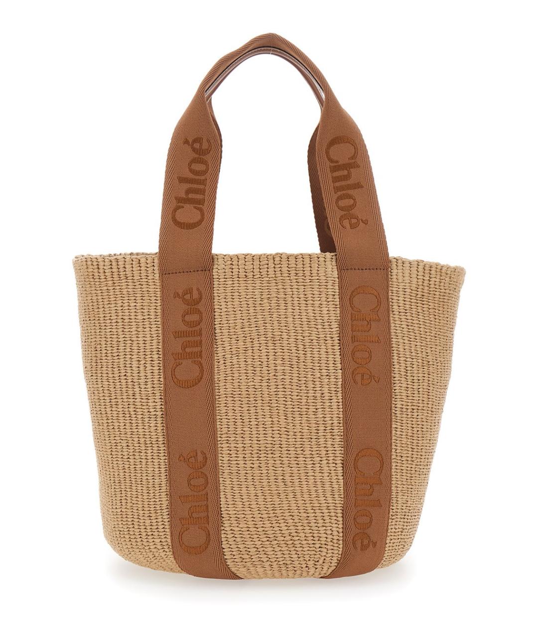 CHLOE Бежевая сумка тоут, фото 1