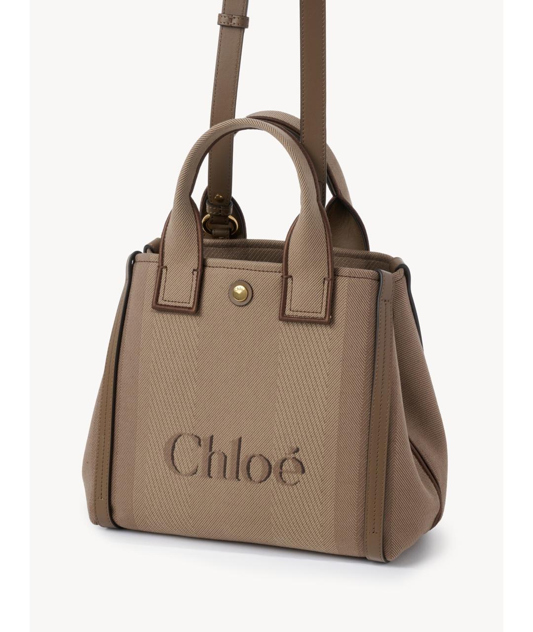 CHLOE Бежевая сумка тоут, фото 3