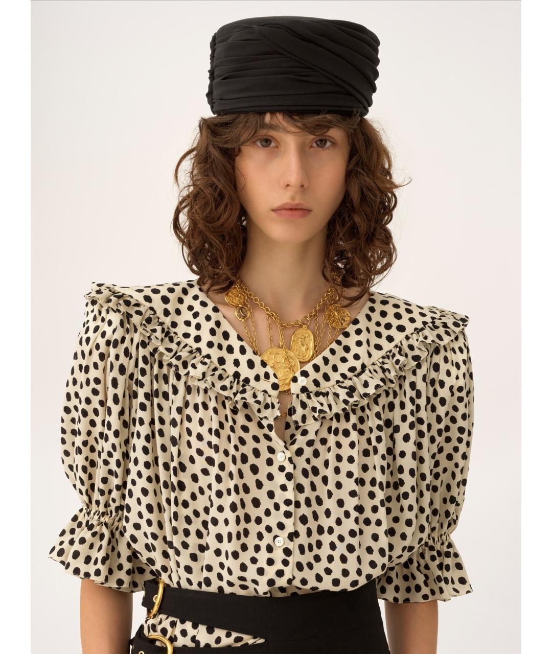 CHLOE Мульти шелковая блузы, фото 5