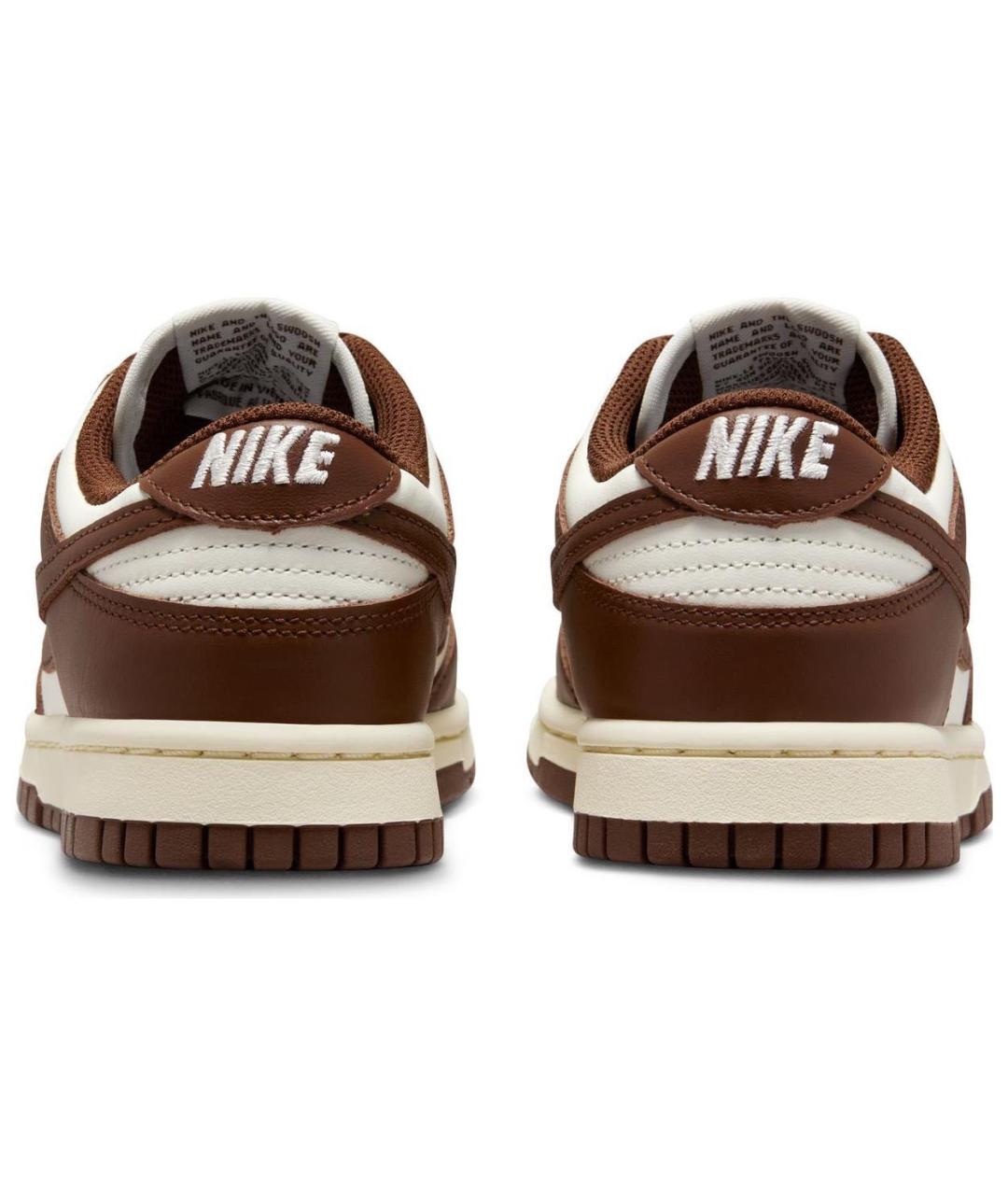 NIKE Коричневые кожаные кроссовки, фото 3