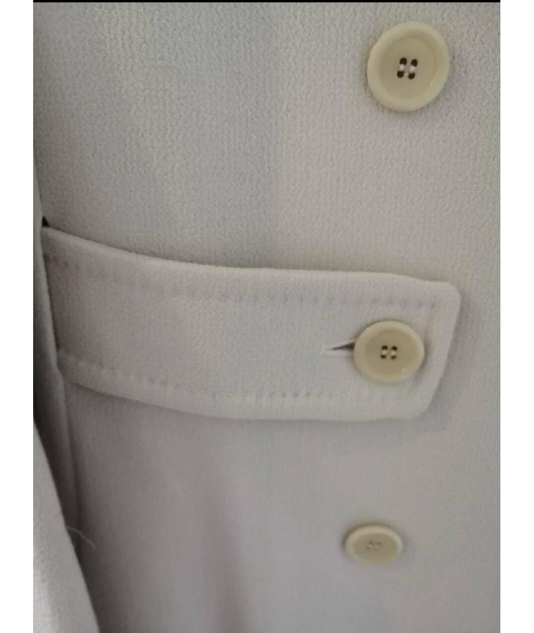 MOSCHINO Бежевое шерстяное пальто, фото 6