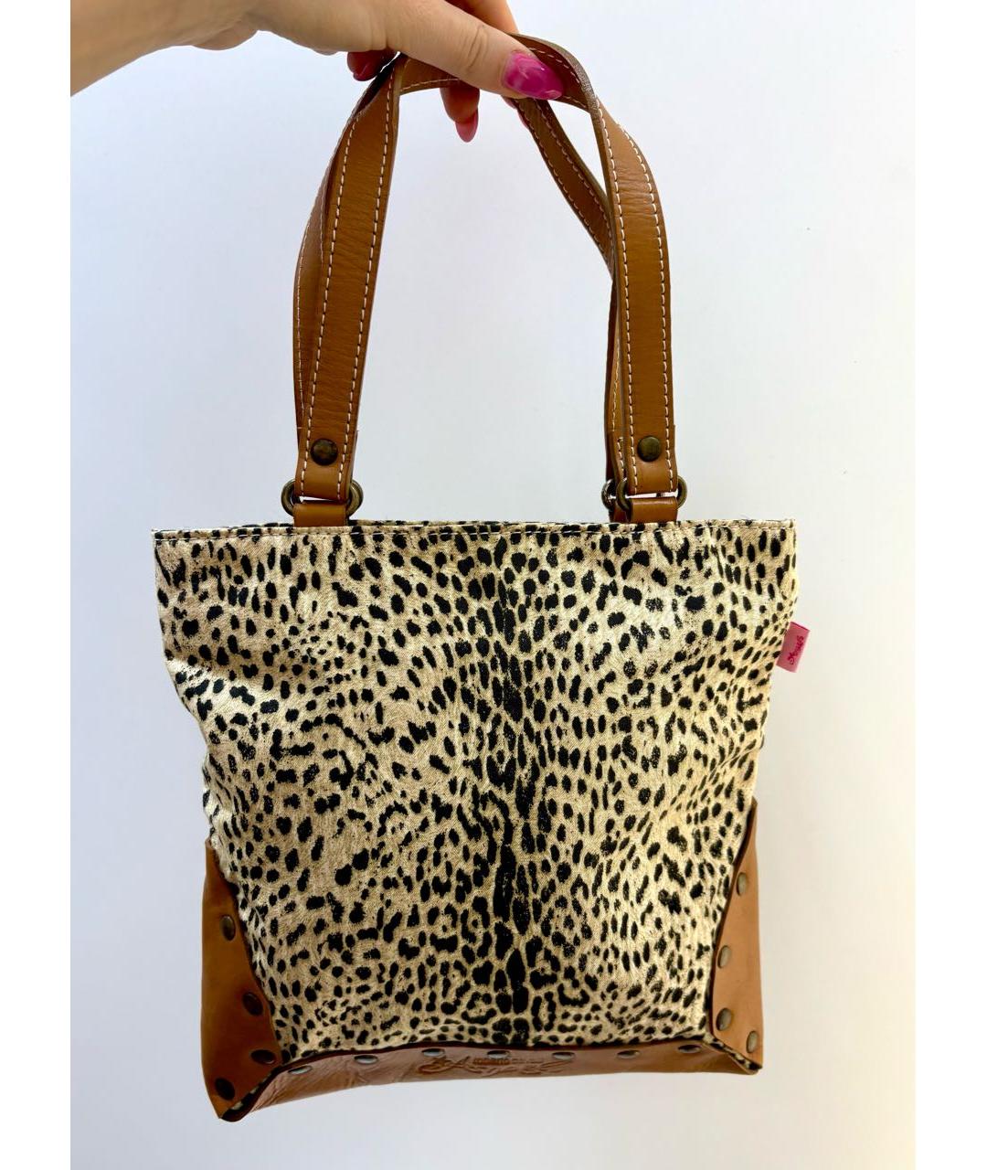 ROBERTO CAVALLI Кожаная сумка тоут, фото 7