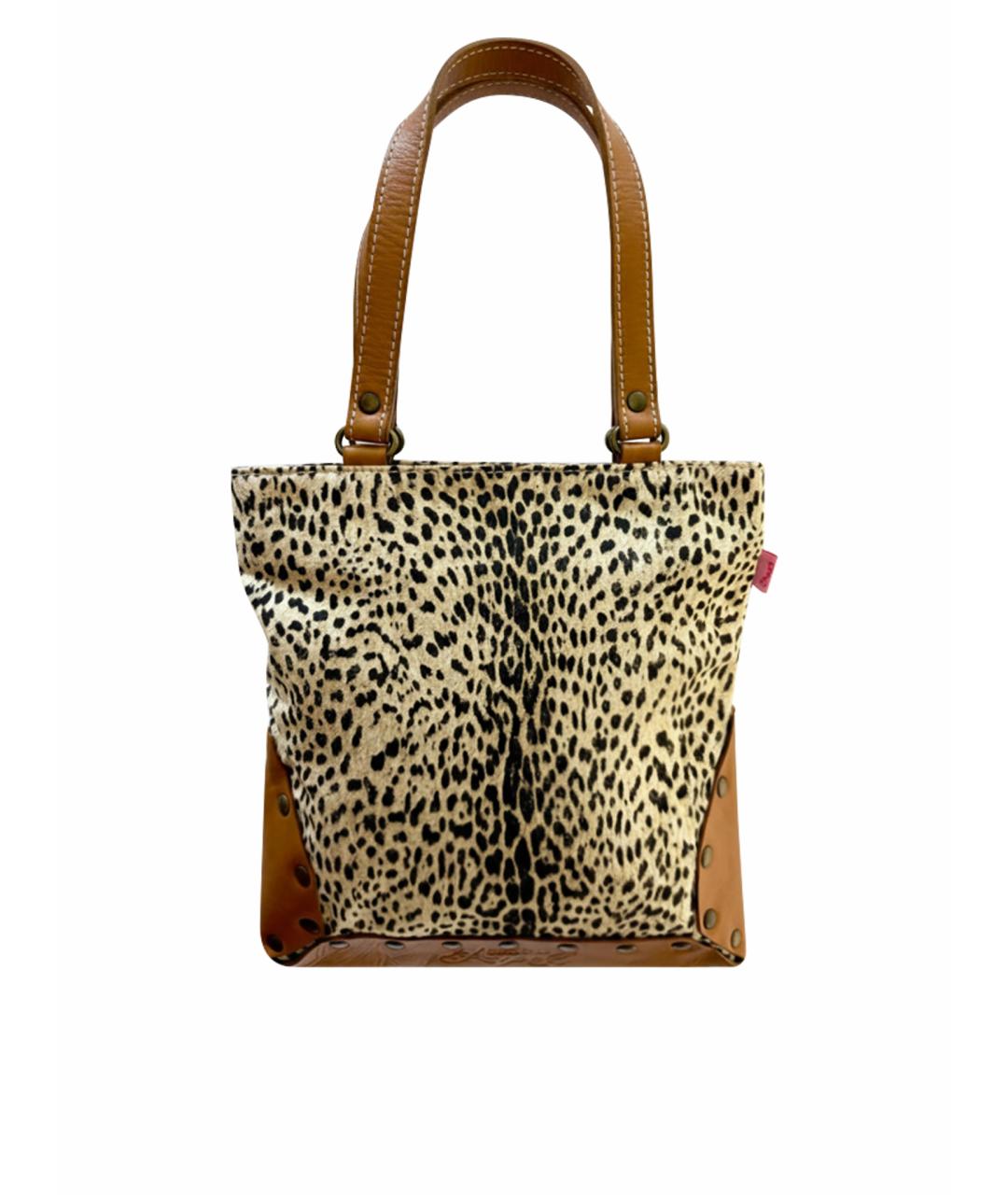 ROBERTO CAVALLI Кожаная сумка тоут, фото 1