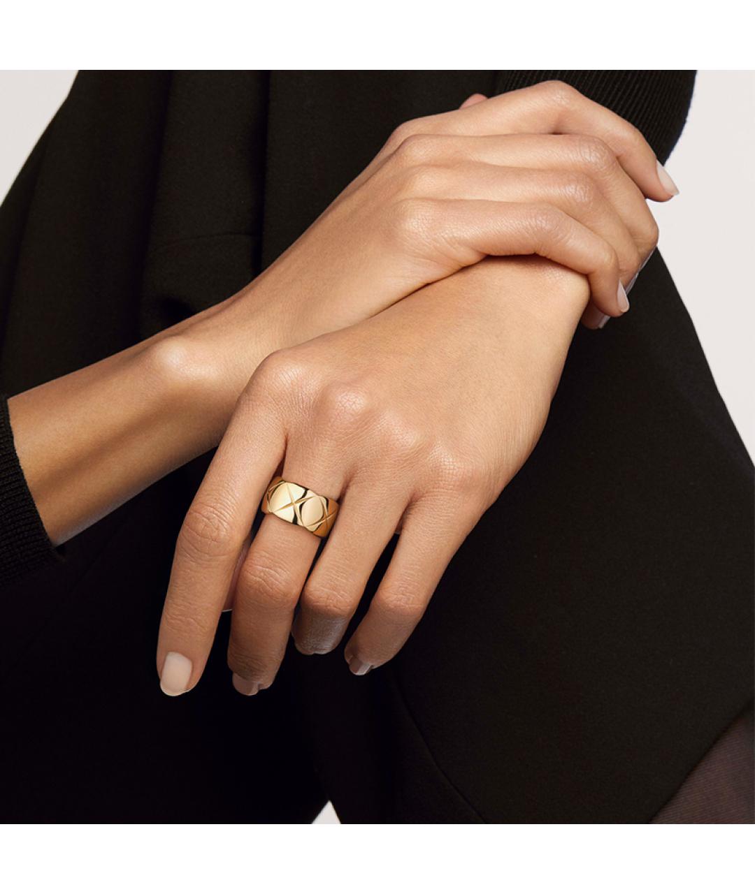 CHANEL Золотое кольцо из розового золота, фото 3