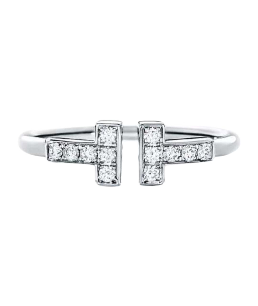 TIFFANY&CO Серебряное кольцо из белого золота, фото 1