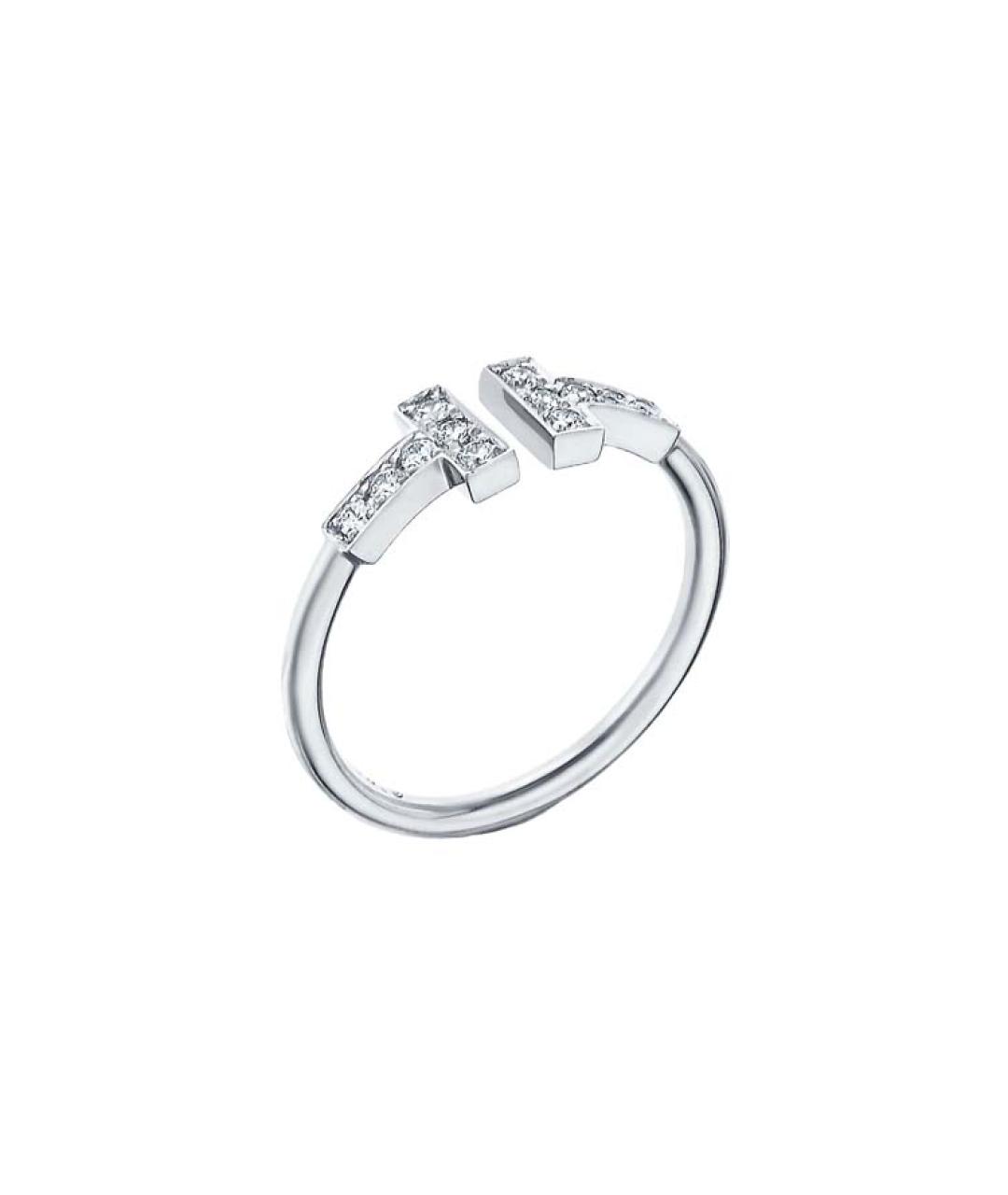 TIFFANY&CO Серебряное кольцо из белого золота, фото 3