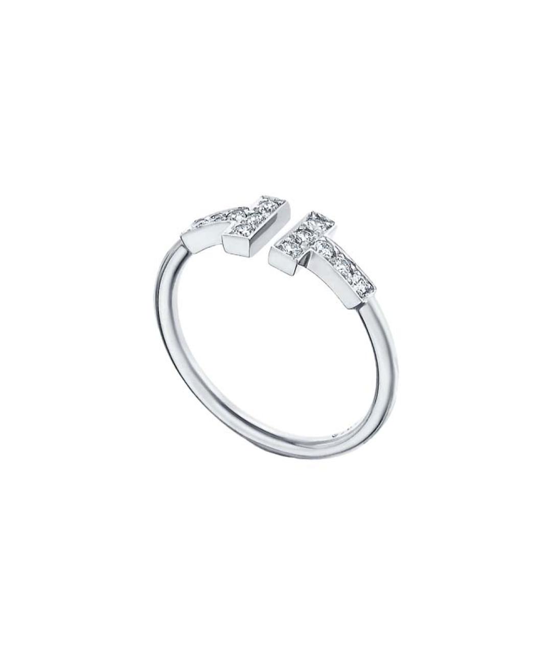 TIFFANY&CO Серебряное кольцо из белого золота, фото 2