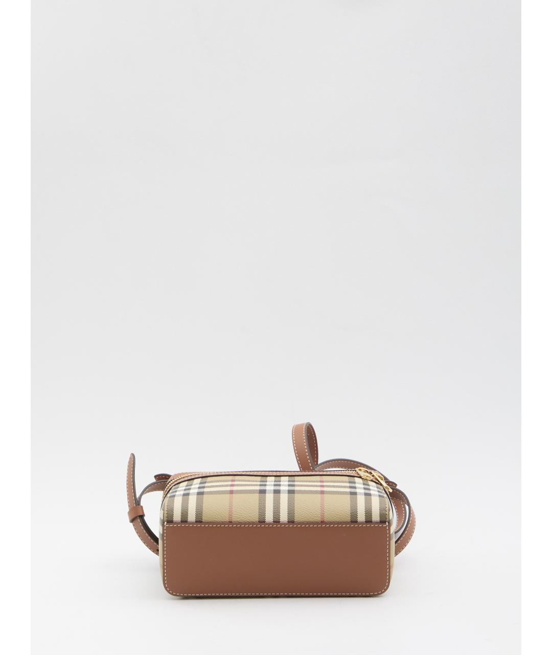 BURBERRY Бежевая сумка через плечо, фото 3