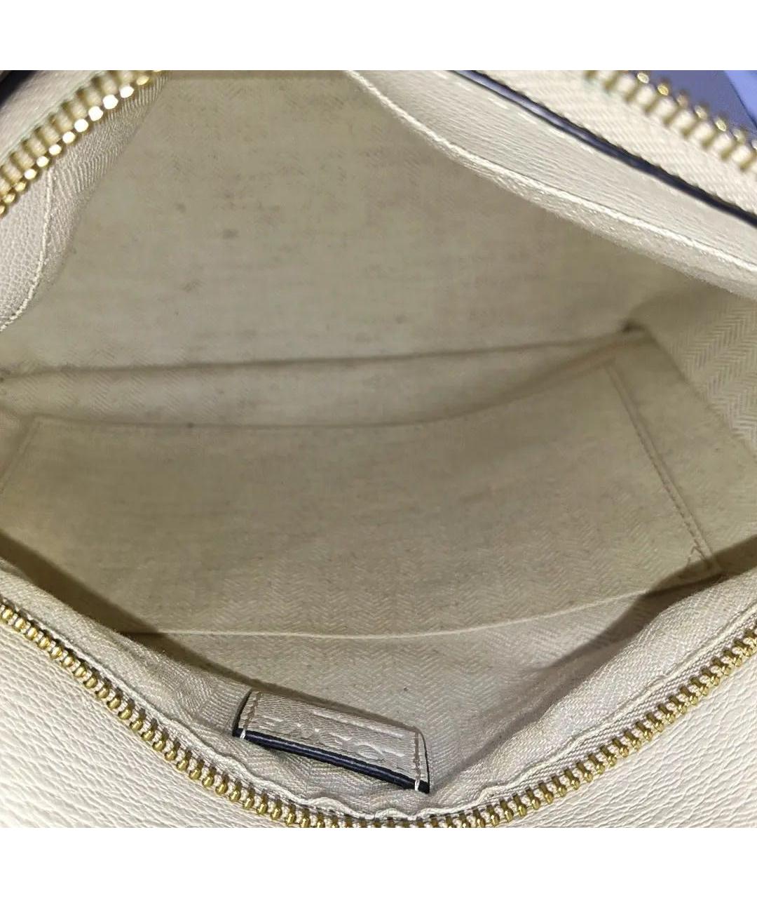 LOEWE Бежевая кожаная сумка тоут, фото 5