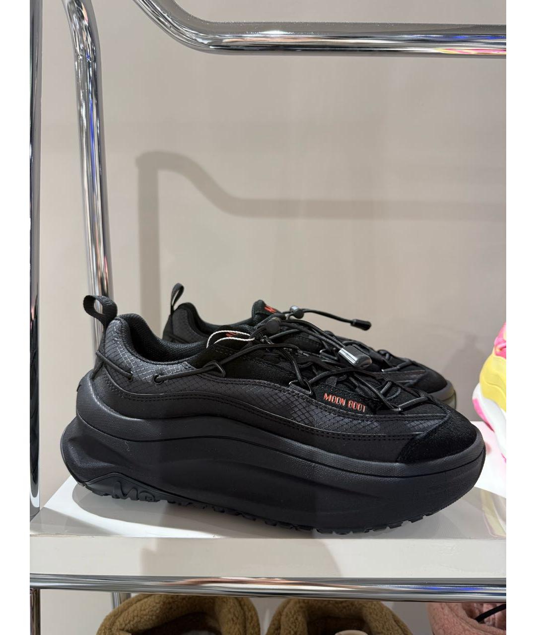 MOON BOOT Черные кроссовки, фото 5