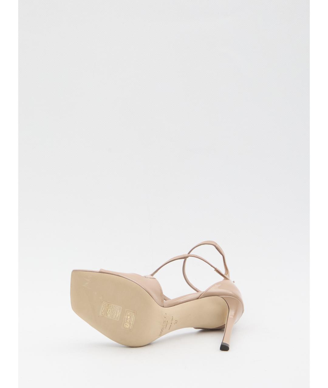 JIMMY CHOO Кожаные босоножки, фото 4